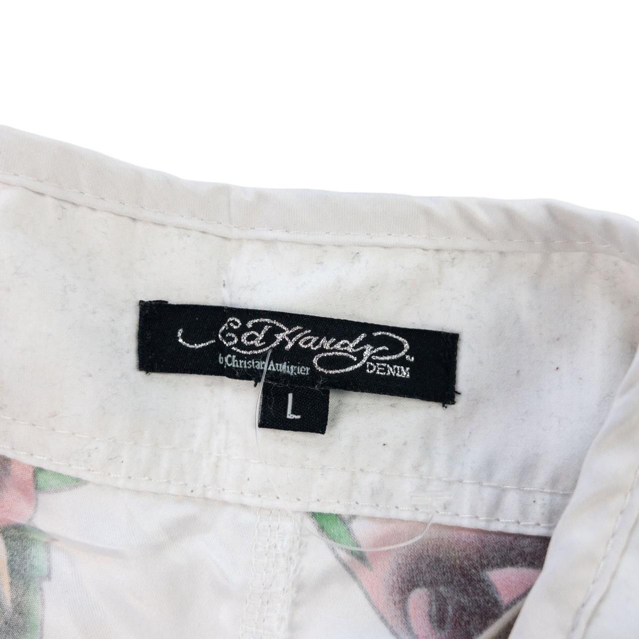 Ed Hardy Vintage Ed Hardy Tiger Short Shorts Size L Size 32" / US 10 / IT 46 - 2 Thumbnail