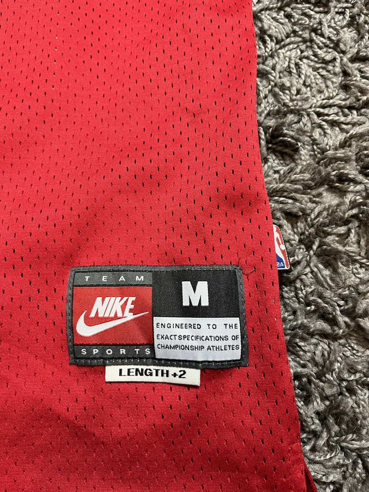 NBA × Vintage MICHAEL JORDAN #23 CHICAGO BULLS NBA SOCCER JERSEY SHIRT Size US M / EU 48-50 / 2 - 2 Thumbnail