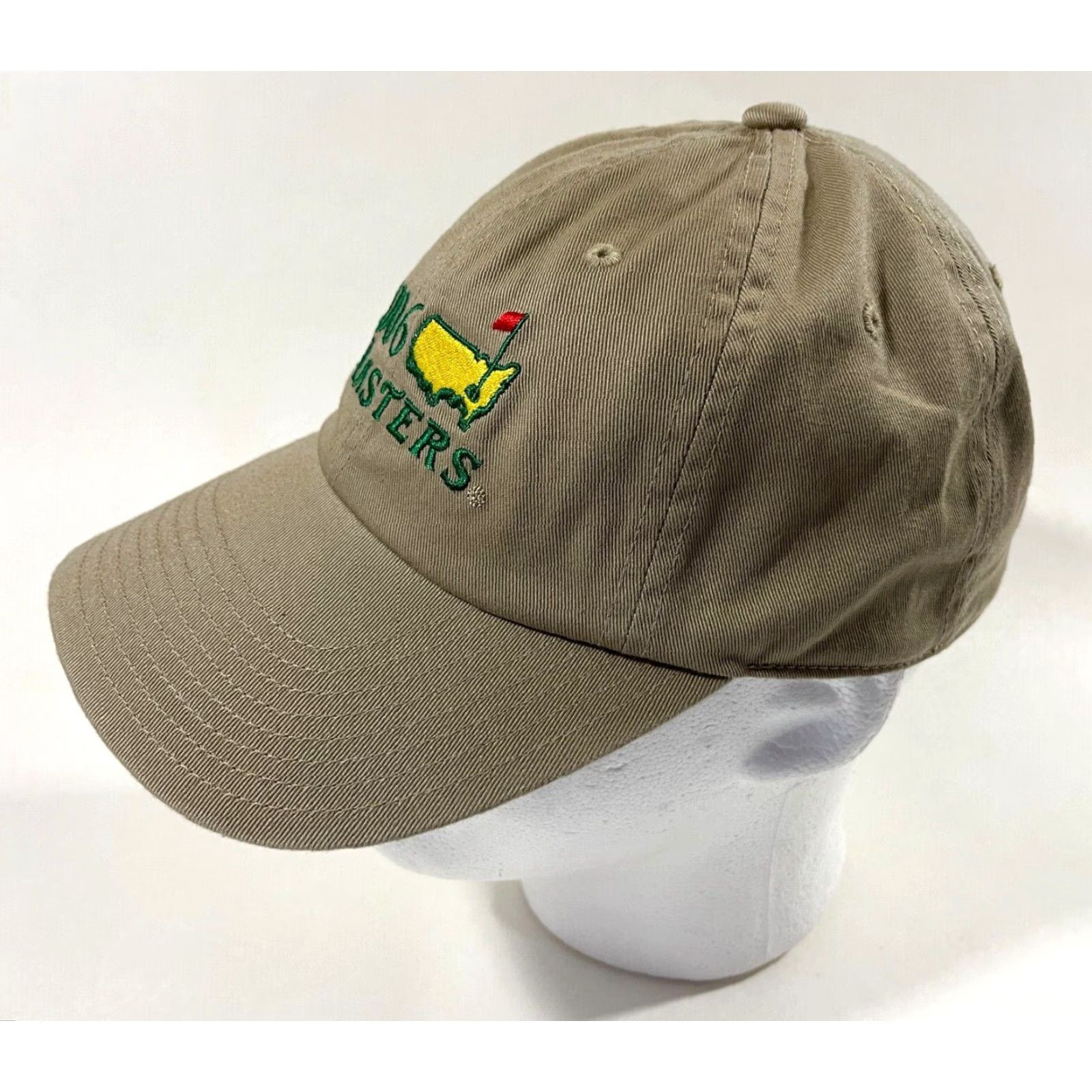 American Needle VINTAGE American Needle Hat Augusta National Masters 2006 Unisex Adult Strapback Cotton Adjustable Tan Golf Hat Boys Mens Womens Size ONE SIZE - 3 Thumbnail