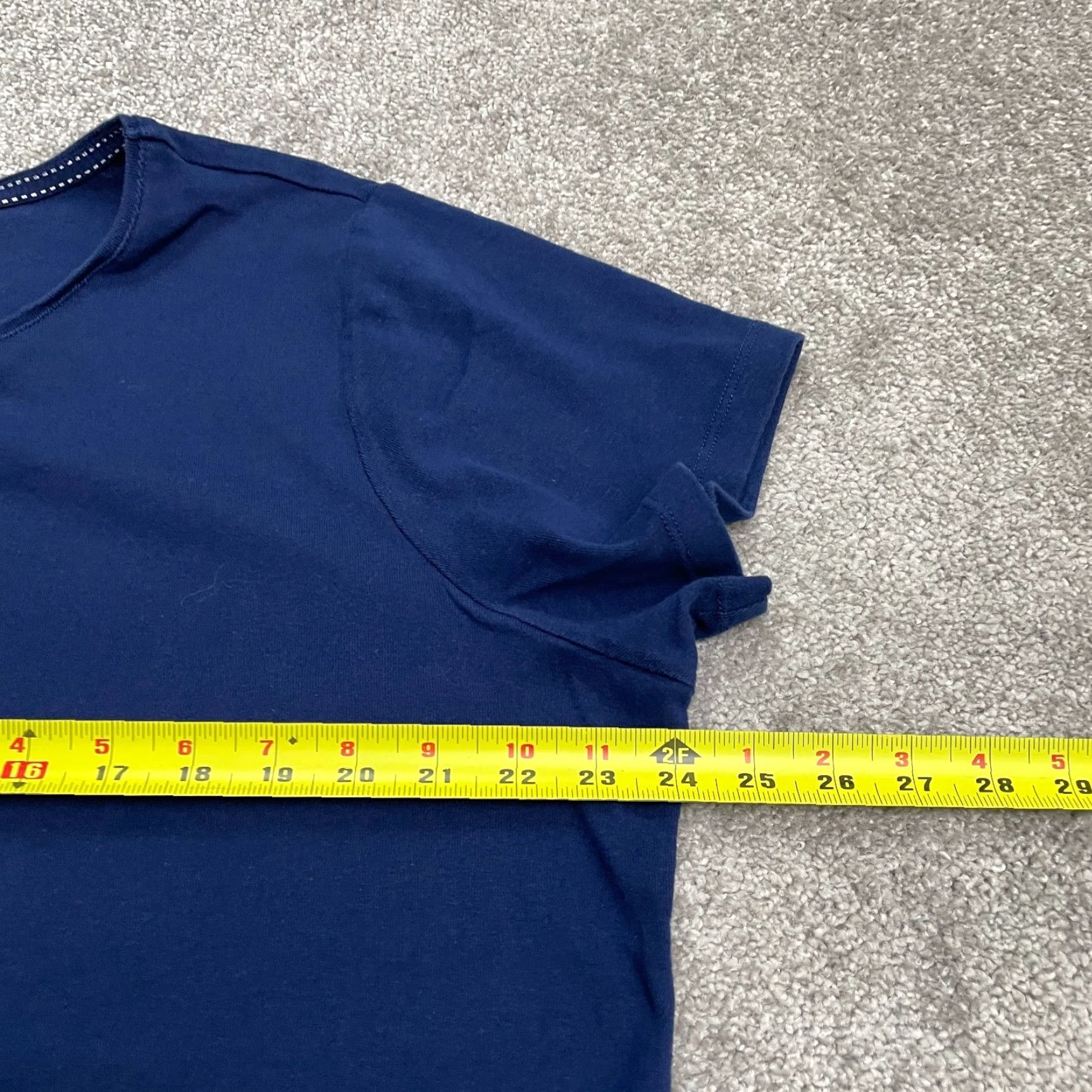 Vintage St. John's Bay Basic T-Shirt Womens 2X Blue Round Neck Cotton Essential Tee Top Shirt Womens 2X Blue Casual Short Sleeve Size XXL / US 16-18 / IT 52-54 - 7 Thumbnail