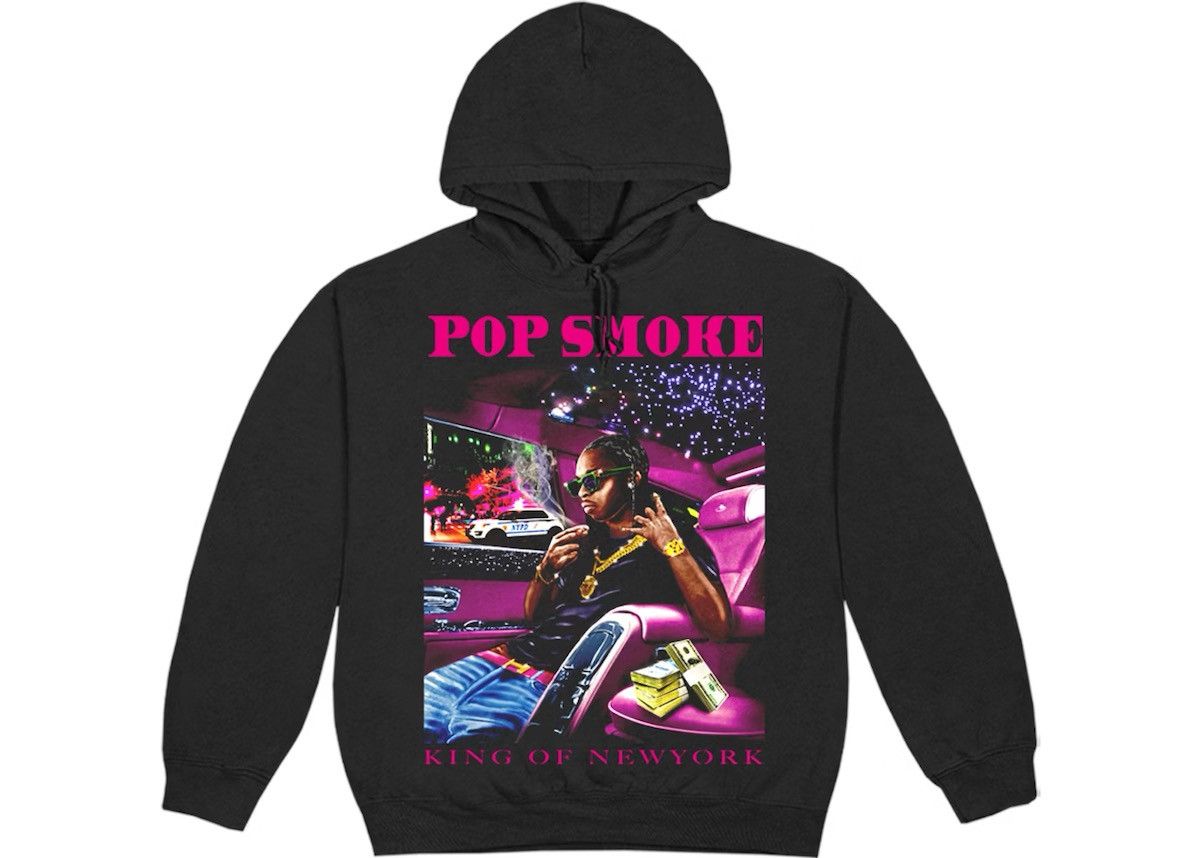Vlone Pop Smoke X Vlone King Of NY Hoodie Size US XL / EU 56 / 4 - 1 Thumbnail