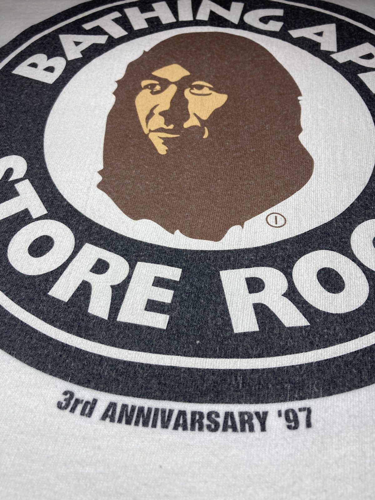 Bape 1997 Bape Store 3rd Anniversary Circle Staff 90s OG Size US M / EU 48-50 / 2 - 4 Thumbnail