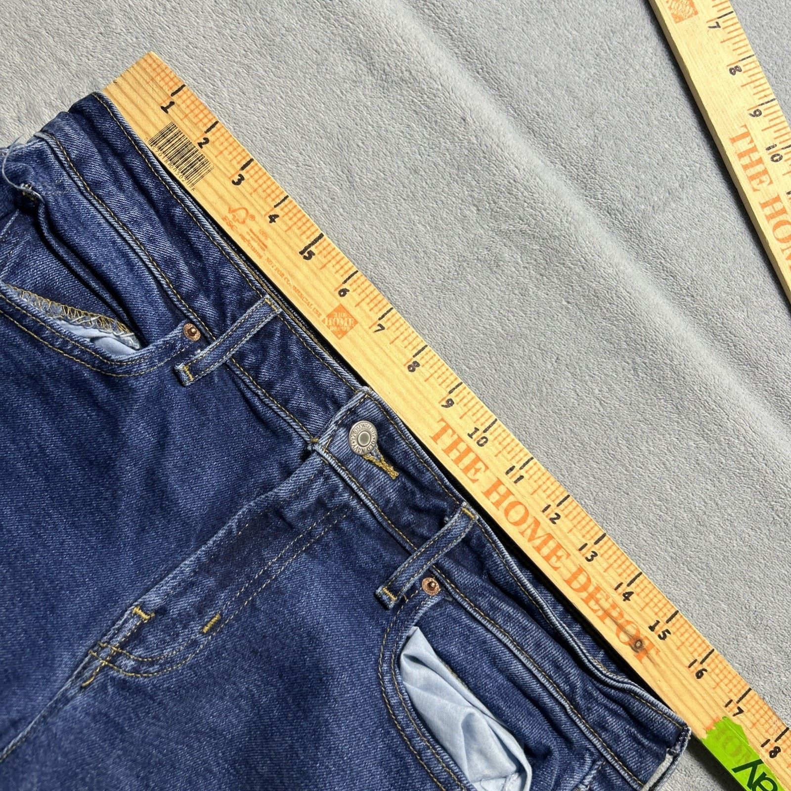 Old Navy Beyond Baggy Jeans Womens sz 10 33x31 Hamilton loose Baggie Size 33" - 9 Thumbnail