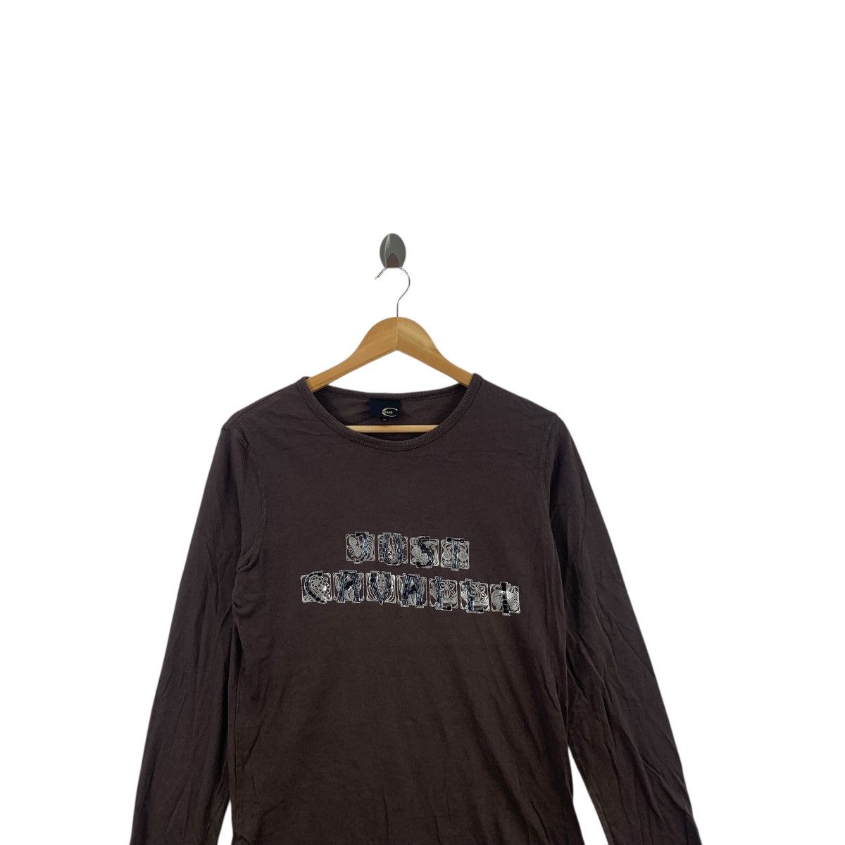 Just Cavalli JUST CAVALLI ITALY Sequinned Rhinestone Tee Shirt Top Size M / US 6-8 / IT 42-44 - 2 Thumbnail