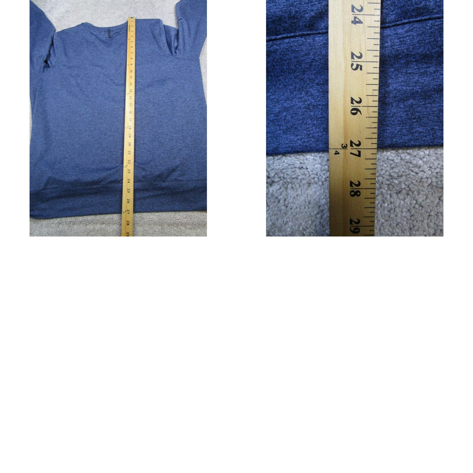 Vintage L.L.Bean Shirt Womens 1x Plus Blue Wrap Yoga Pullover Size XL / US 12-14 / IT 48-50 - 8 Thumbnail