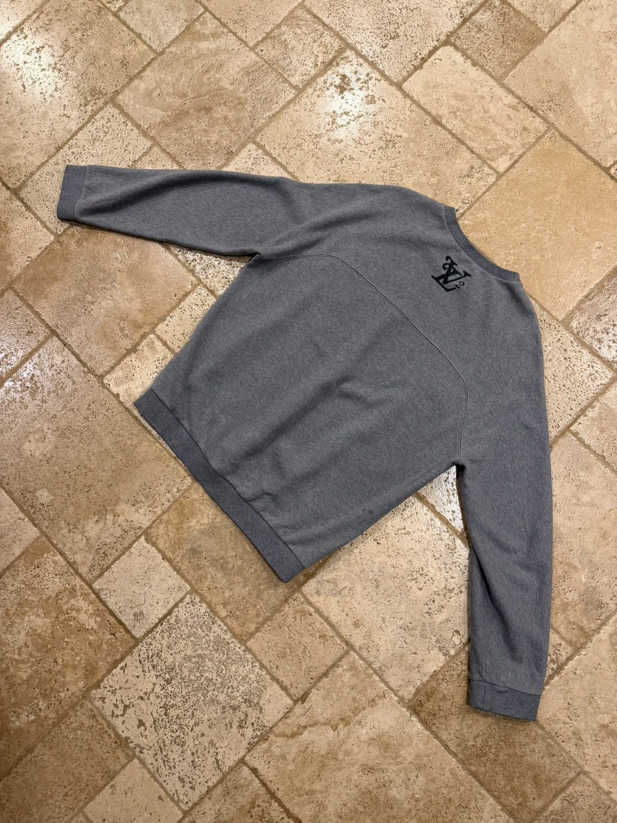 Louis Vuitton × Nigo Louis Vuitton x Nigo Human Heather Grey Crewneck SweatShirt Size US XXL / EU 58 / 5 - 10 Thumbnail