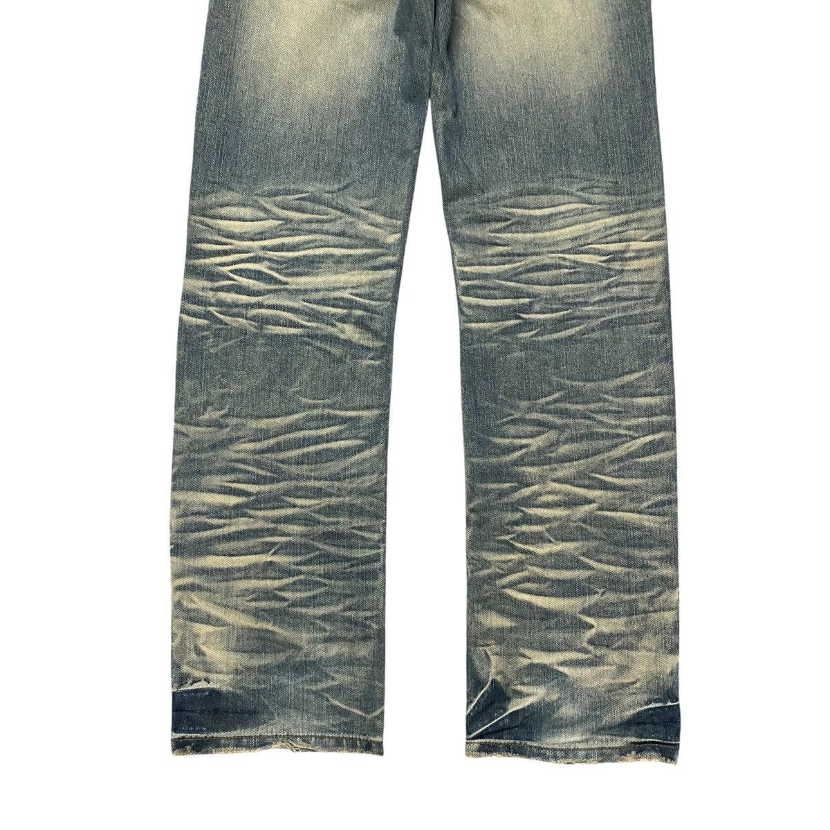 Japanese Brand LAX OUTFITTERS Denim Clawmark Distressed Jeans Size US 30 / EU 46 - 13 Thumbnail