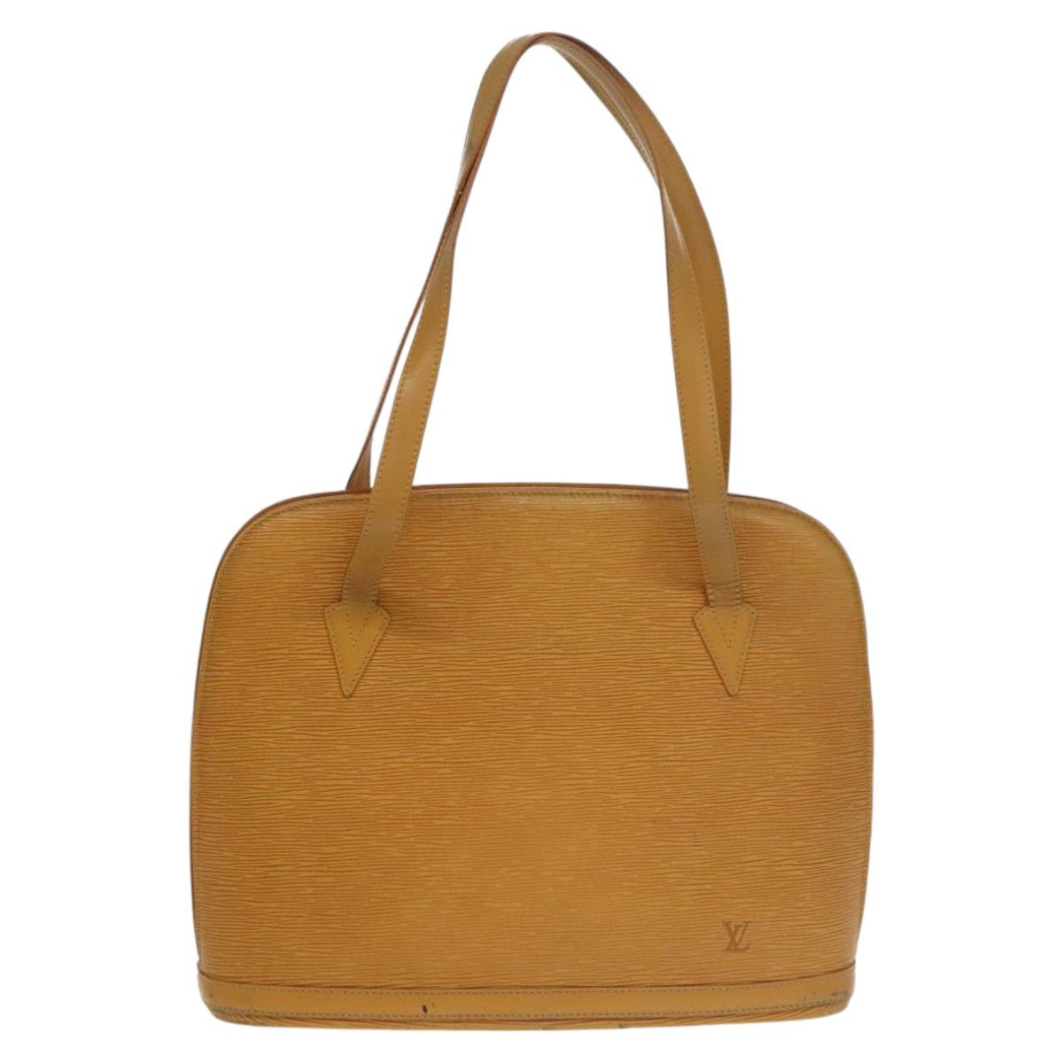Louis Vuitton Lussac Yellow Leather Shoulder Bag (Pre-Owned) Size ONE SIZE - 1 Thumbnail