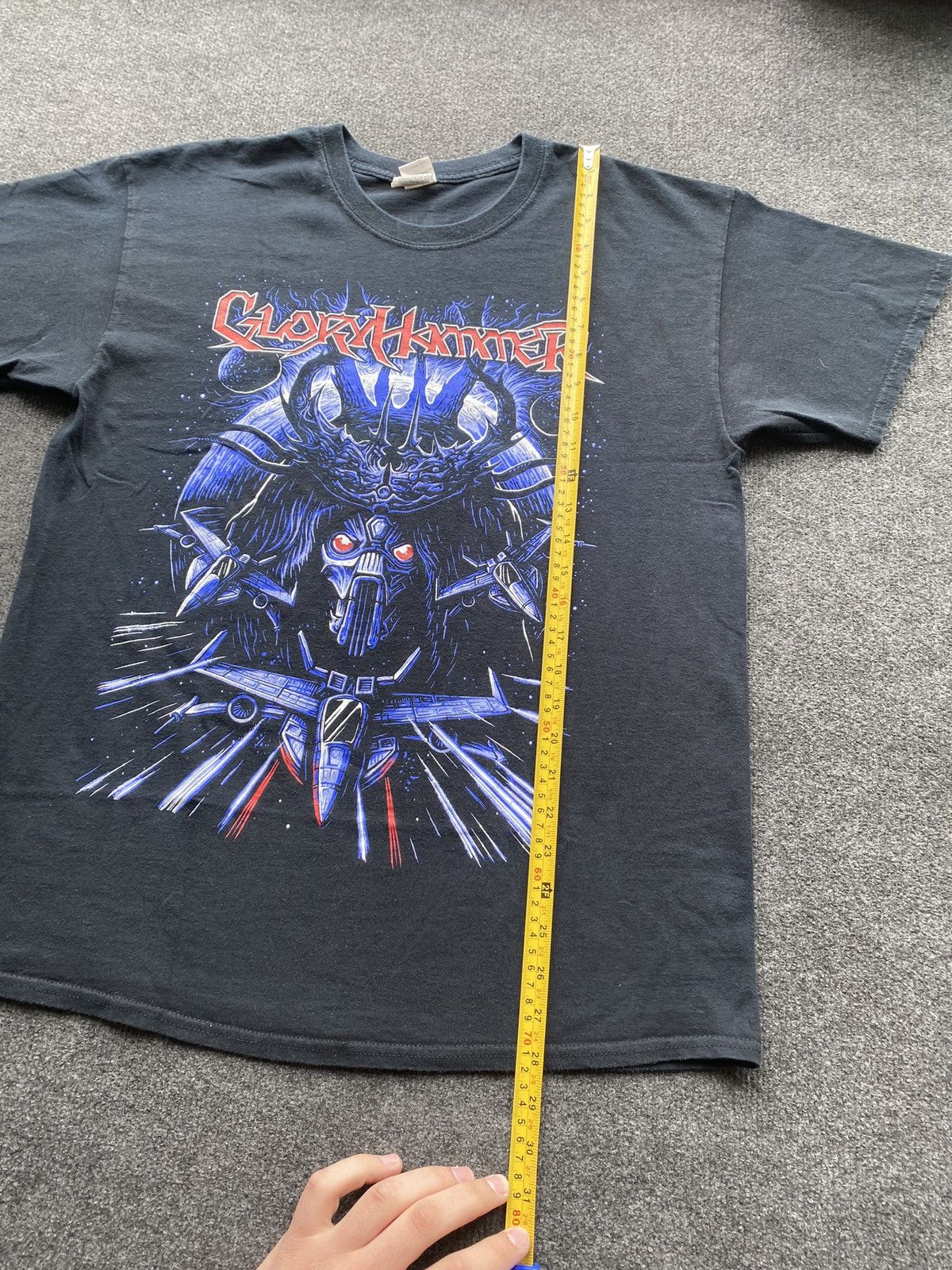 Band Tees 🔥Glory Hammer Band Tour punk rock tee L gildan Size US L / EU 52-54 / 3 - 3 Thumbnail