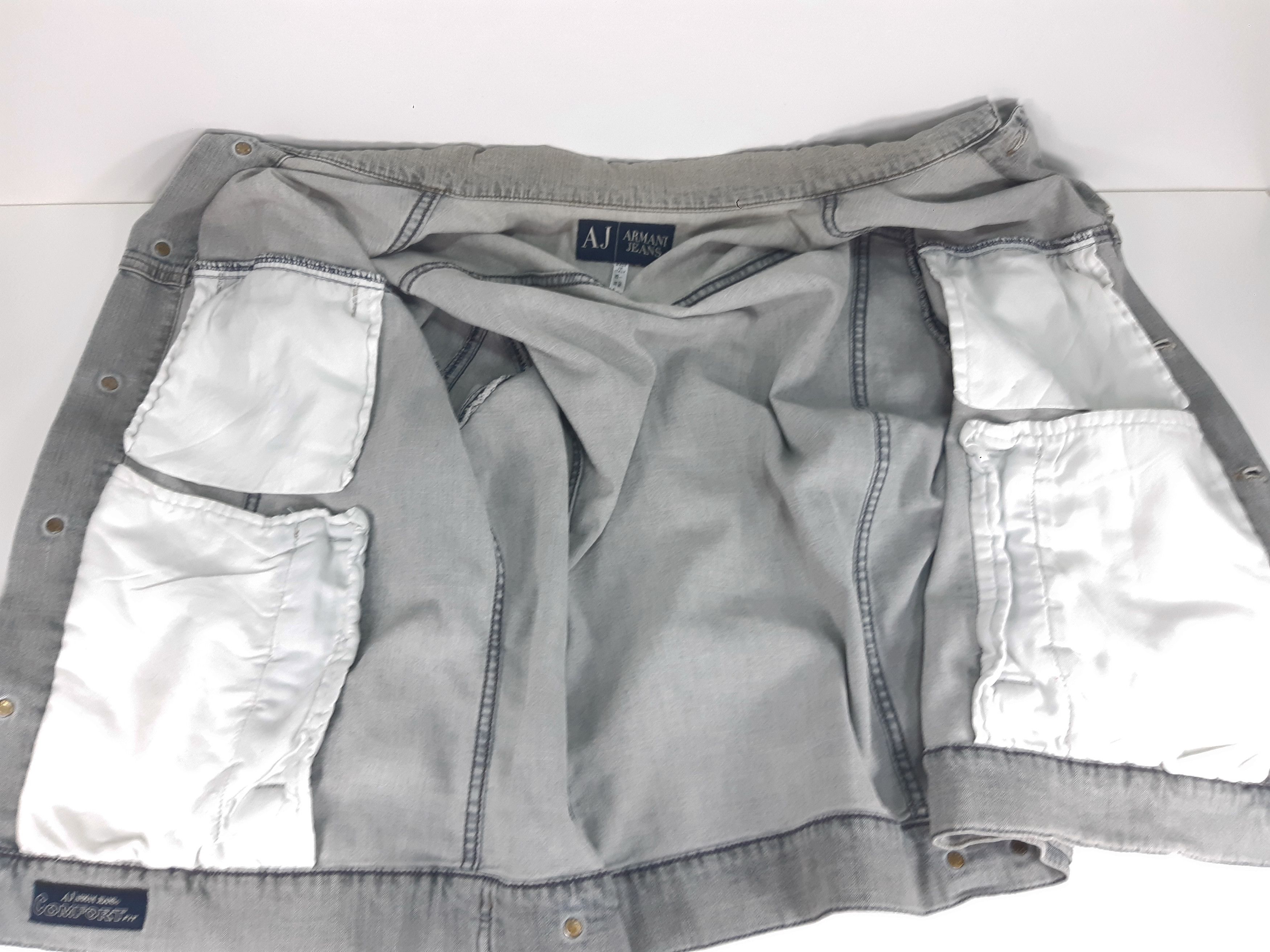 Armani Vintage ARMANI JEANS Italy Denim Jakcet size 52 Size US L / EU 52-54 / 3 - 7 Thumbnail