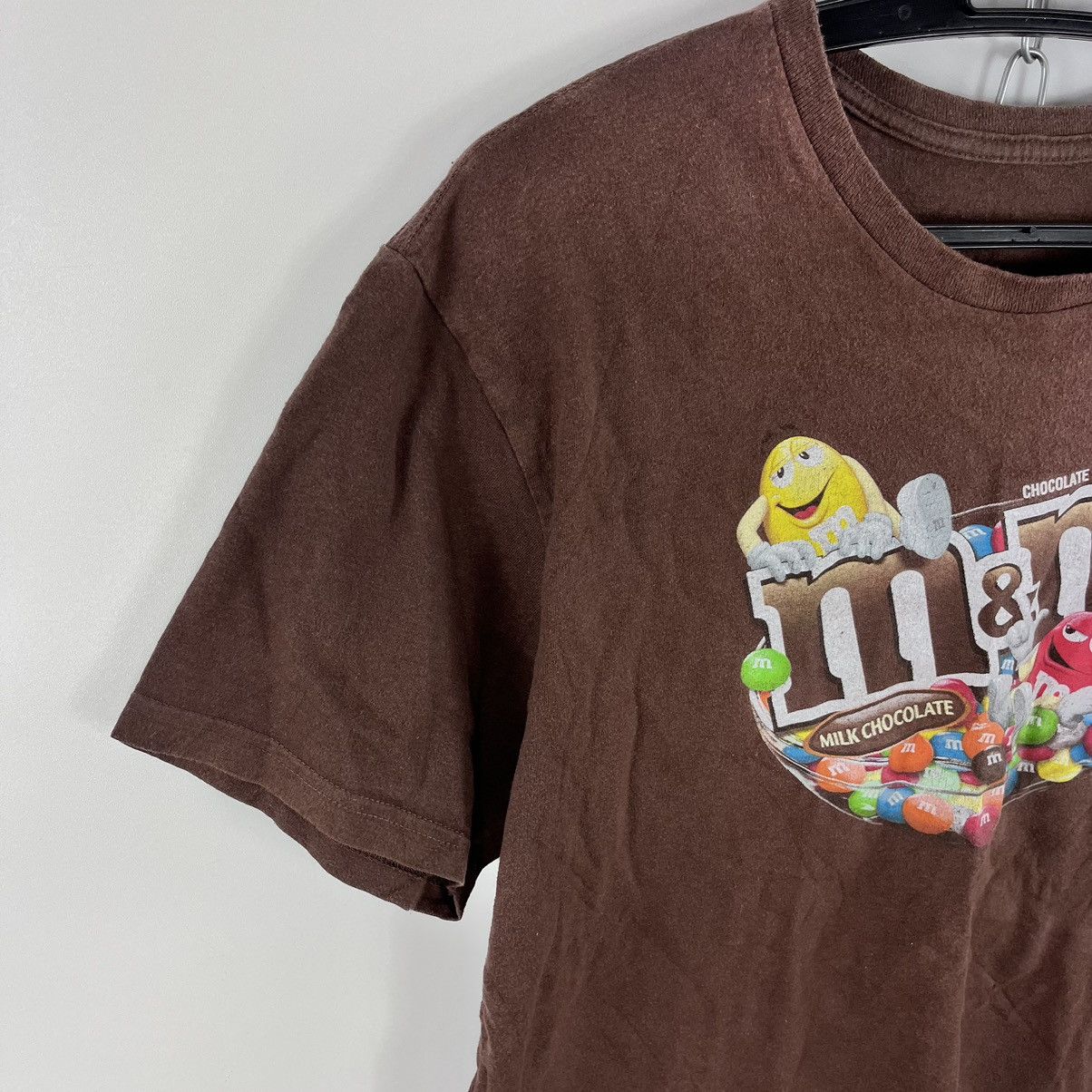 Vintage Vintage M&M’s T-Shirt Y2K Big Logo Brown Size L Size US L / EU 52-54 / 3 - 2 Thumbnail