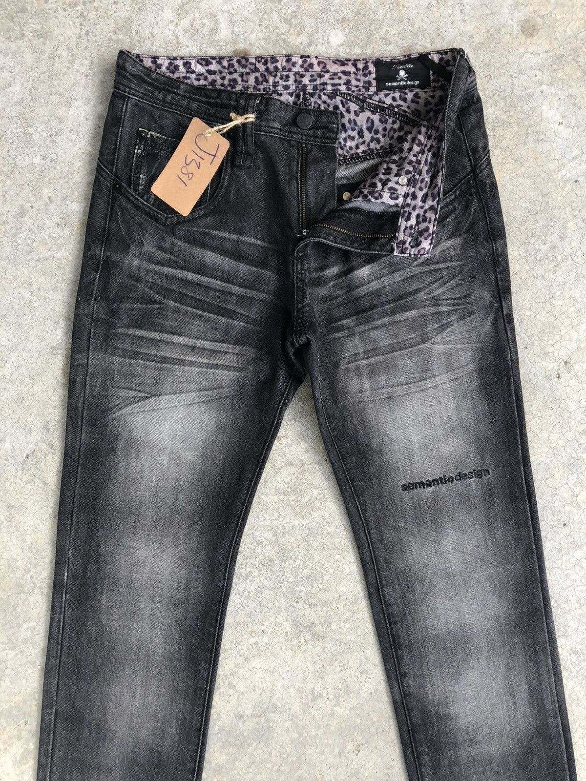 semanticdesign Semantic Design x Coen Distressed Jeans Leather Pocket Size US 30 / EU 46 - 3 Thumbnail