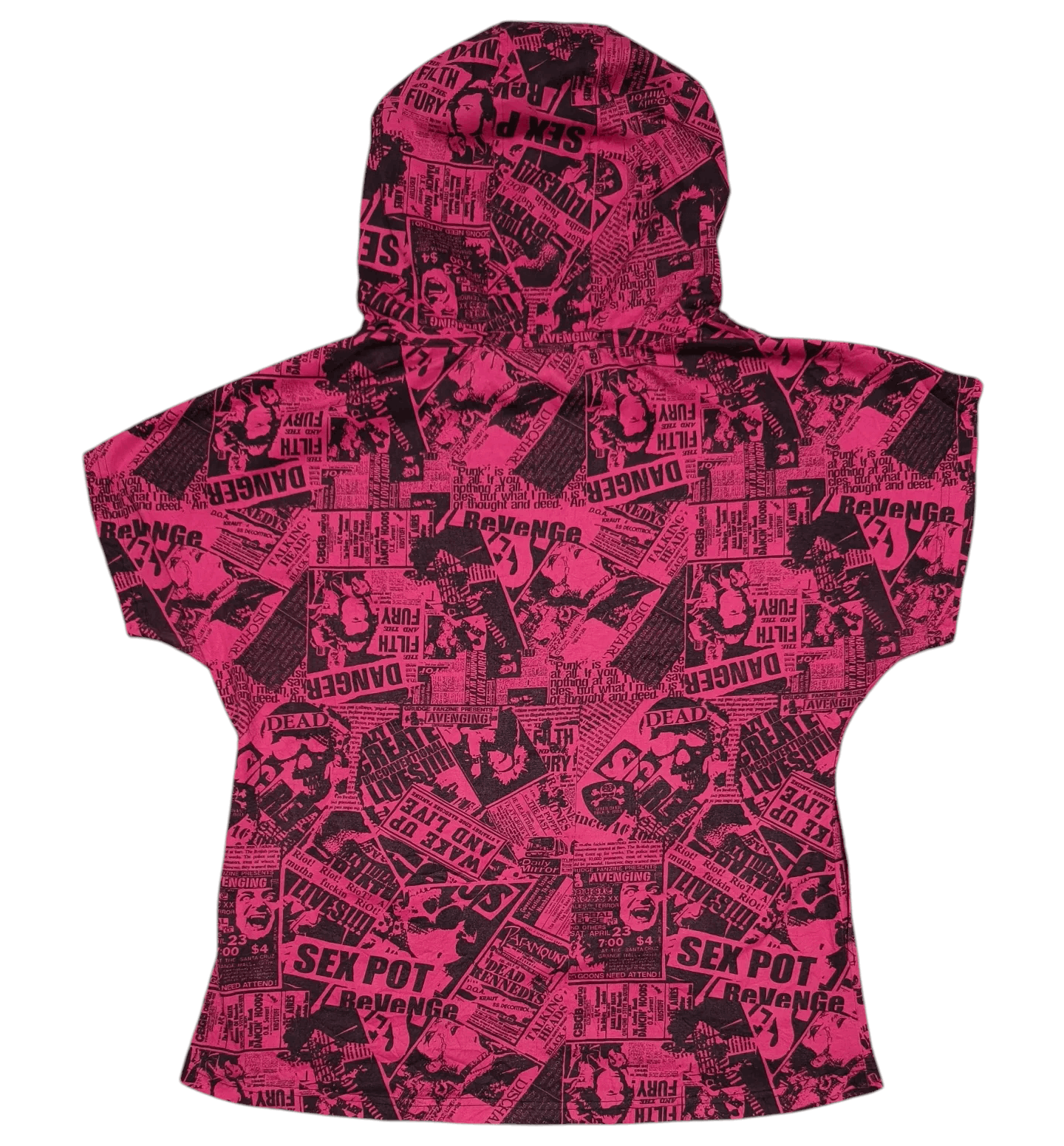 Band Tees SEX POT REVENGE AOP Rock n Roll Punk Style Shirt Hoodie Size US S / EU 44-46 / 1 - 2 Thumbnail
