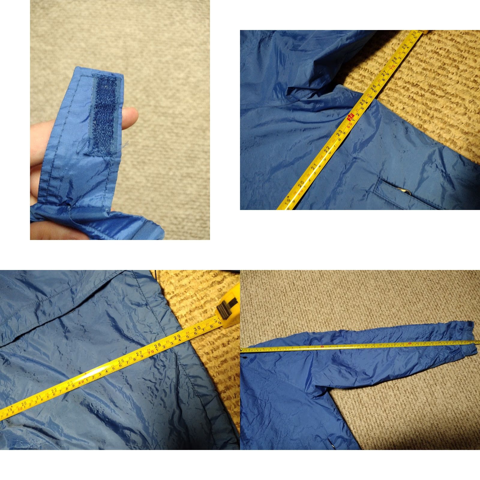 The North Face VINTAGE The North Face Gore-Tex Mountain Suit Jacket Pants XL Blue Waterproof 80s Mens Hooded Hiking Size 46R - 8 Thumbnail