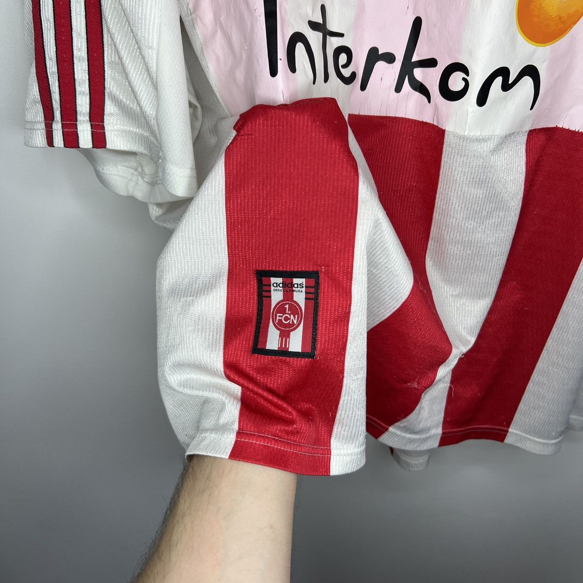 Adidas × Vintage Vintage adidas Fcn 1 nurnberg jersey kit Tshirt Tee Size US XL / EU 56 / 4 - 6 Thumbnail