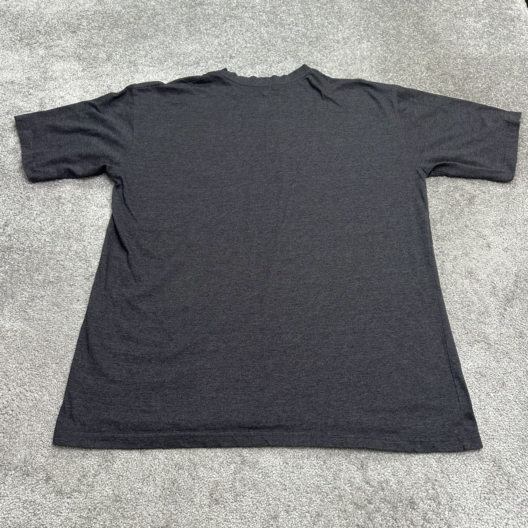 NFL Majestic Raiders Football Tee T-Shirt Mens 2XT Black Crew Neck Cotton Pocket NFL Shirt Men 2XT Black Size US XXL / EU 58 / 5 - 2 Thumbnail