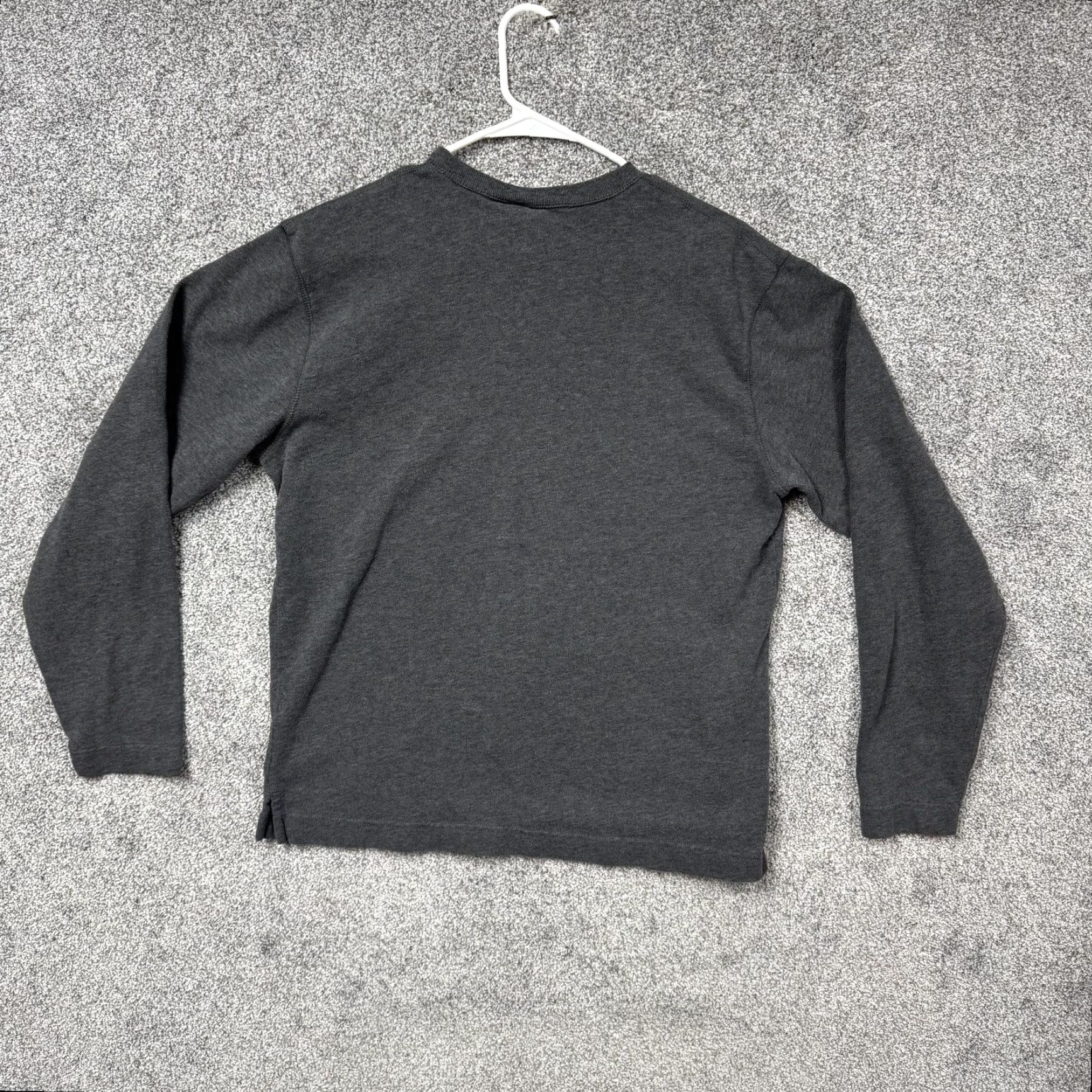 Gap VINTAGE Gap Sweatshirt Mens M Grunge 100% Cotton Indigo Sleaze Jesse Pinkman Gray Crew Neck Pullover All Seasons 2000s Size US M / EU 48-50 / 2 - 7 Thumbnail
