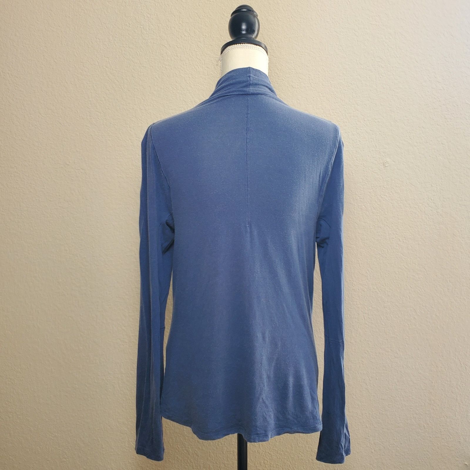 Lululemon Lululemon Blue Turtleneck Top 10 Size L / US 10 / IT 46 - 3 Thumbnail