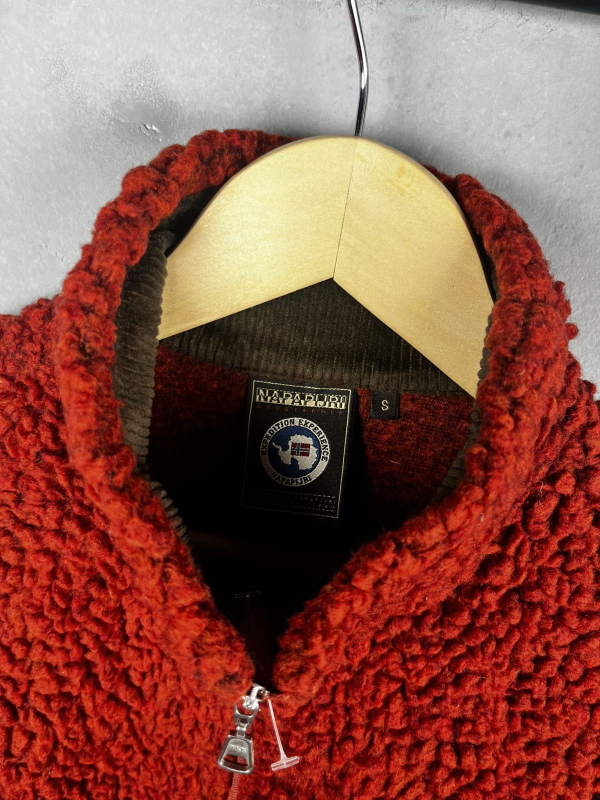 Napapijri Napapijri Fleece Sherpa Jacket 1/4 Zip Pull Over Size Size US S / EU 44-46 / 1 - 5 Thumbnail