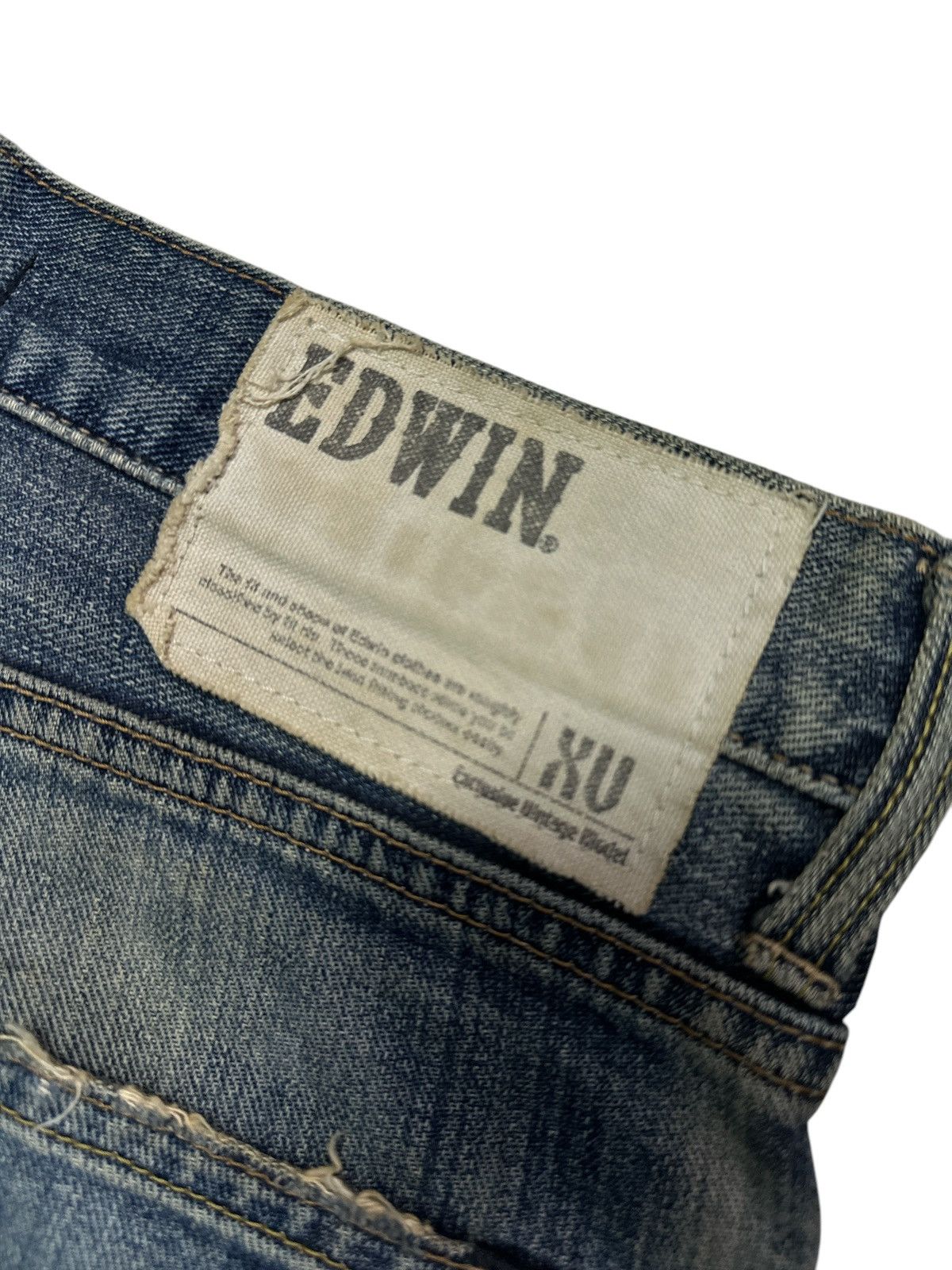 Other japanese brand 💥exclusive vintage Edwin insane 90s style . Size US 34 / EU 50 - 4 Thumbnail