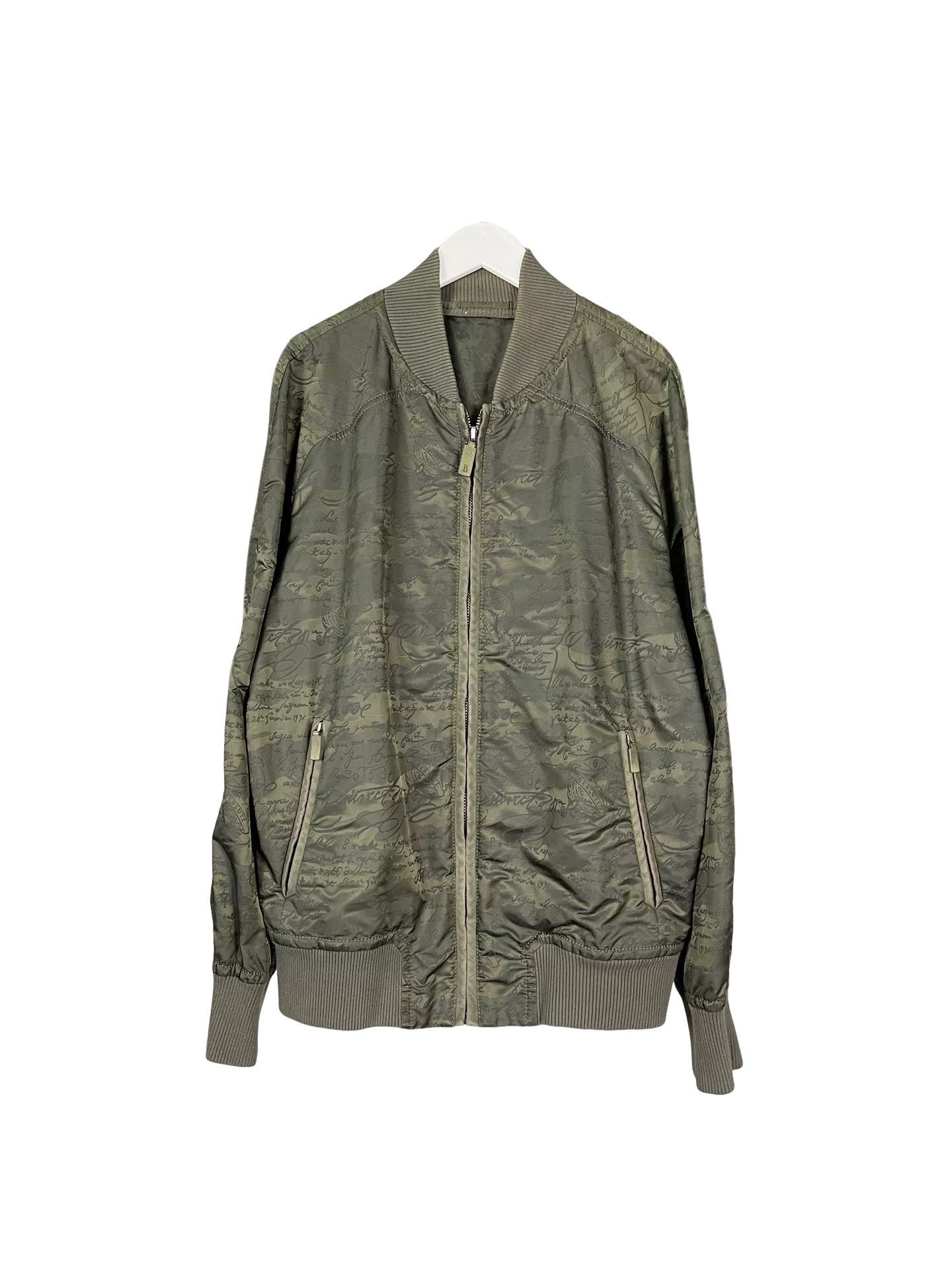Berluti Berluti Scritto Pattern Bomber Jacket Size M Size US M / EU 48-50 / 2 - 1 Thumbnail