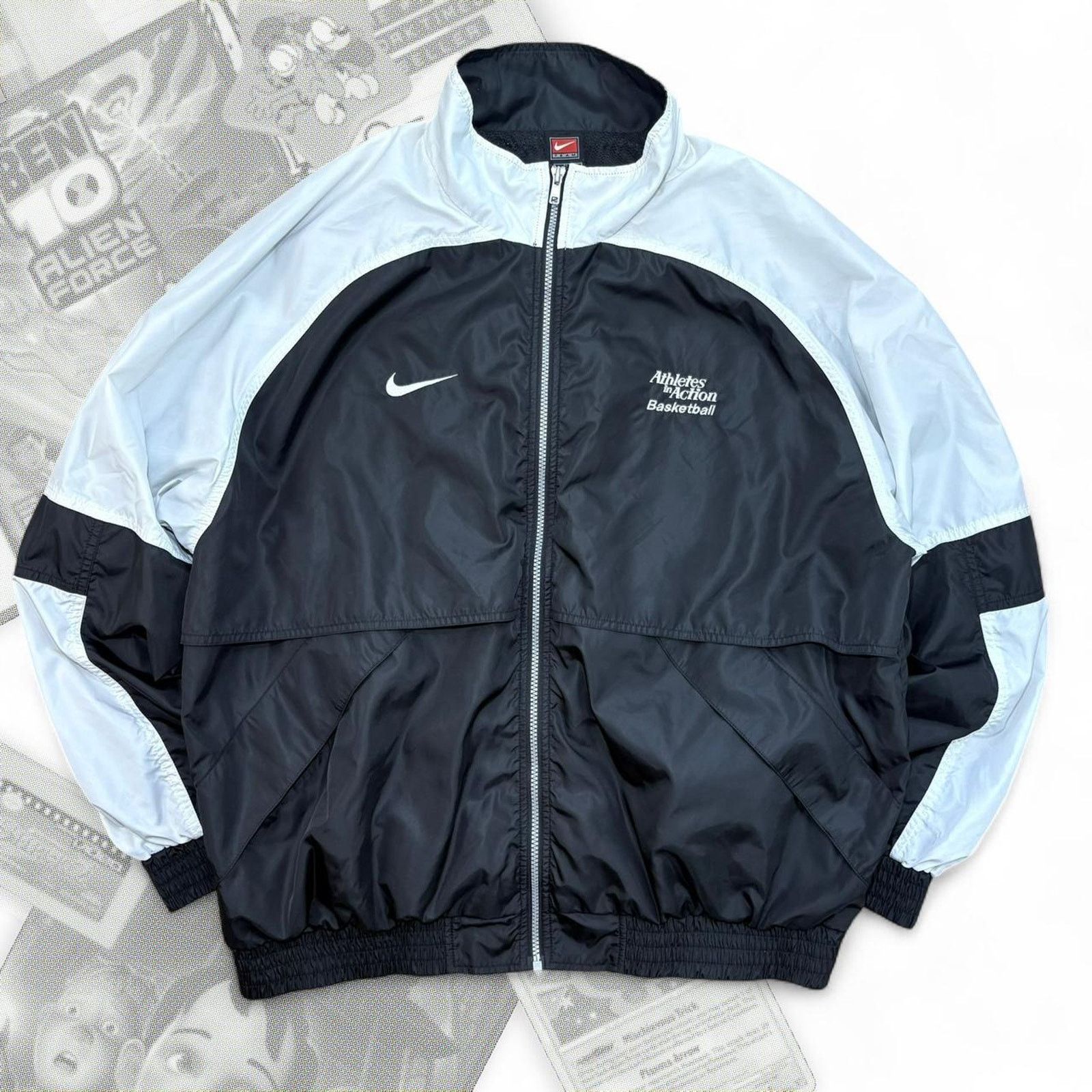 Nike Vintage 90s nike team black Size US XL / EU 56 / 4 - 1 Thumbnail