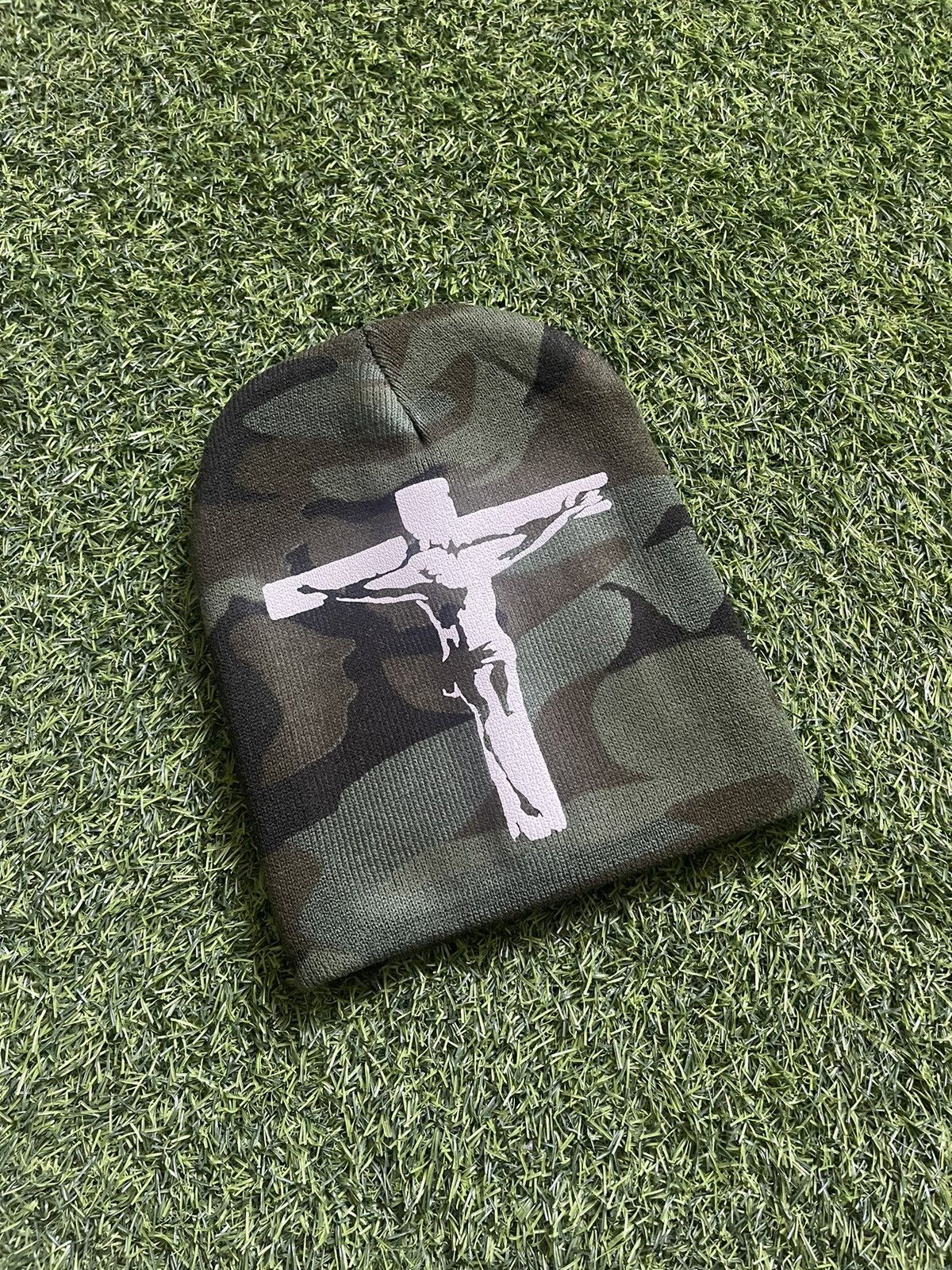 Vintage GOD SKULLY BEANIE Size ONE SIZE - 1 Preview