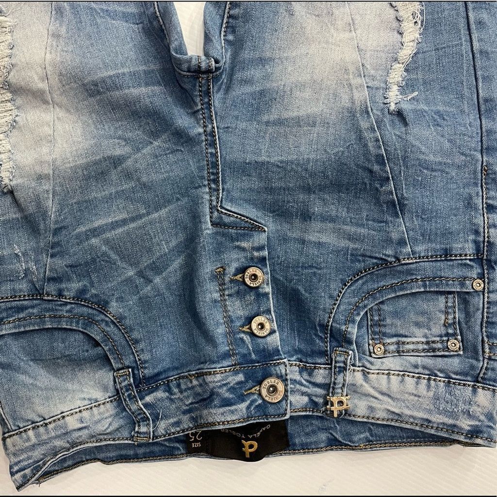Other Daniela Tobler blue washed skinny jeans Size 25 Size 25" / US 0 / IT 36 - 3 Thumbnail