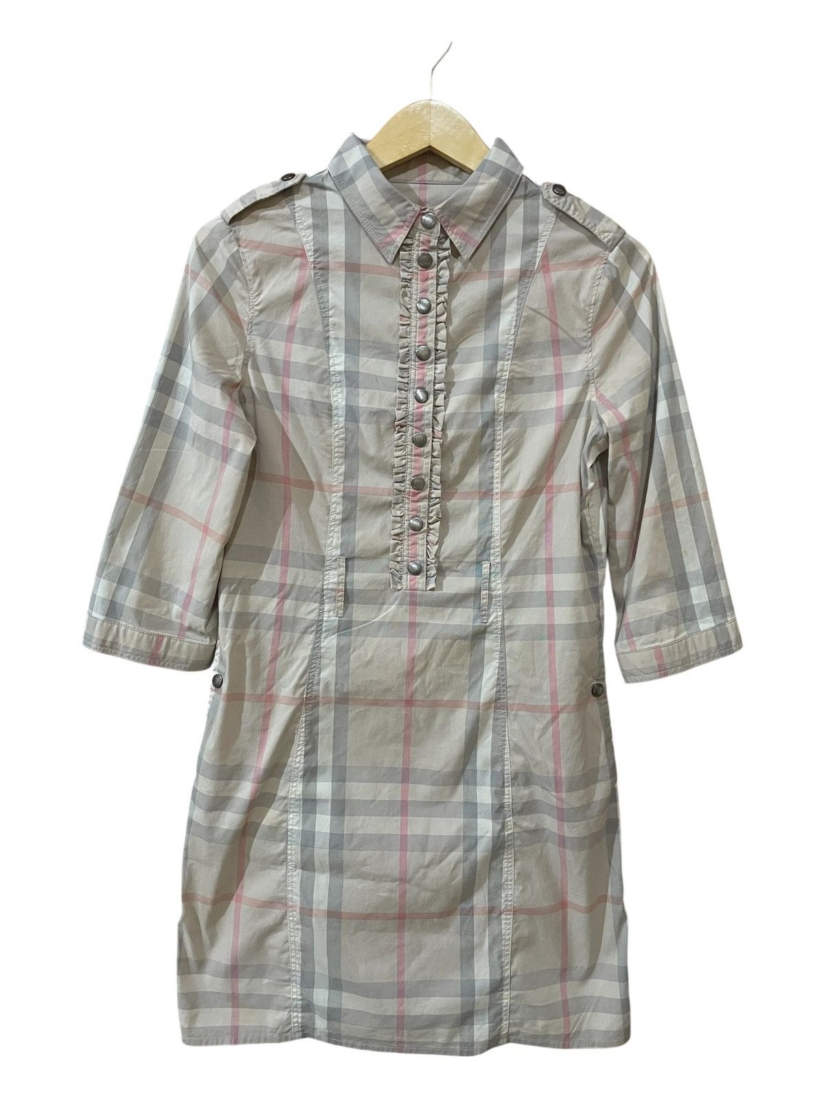 Burberry Burberry Brit Dress Ruffle Size M / US 6-8 / IT 42-44 - 1 Thumbnail