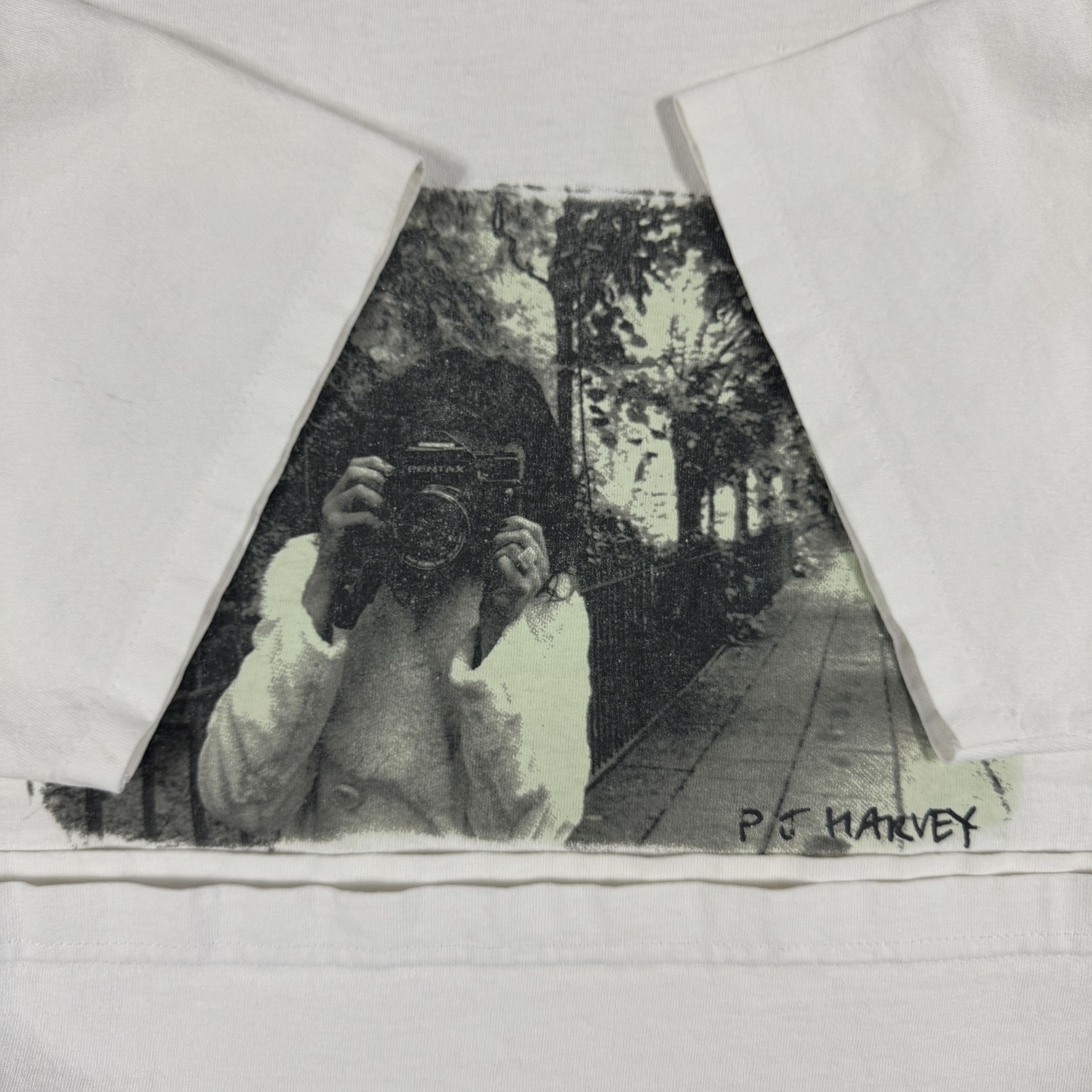 Band Tees Vintage 90s PJ Harvey Photo Tee Size US XL / EU 56 / 4 - 9 Thumbnail