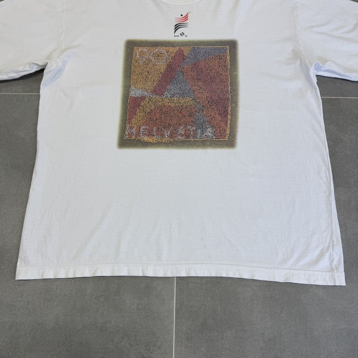 Adidas × Vintage Vintage Adidas Bern 1996 Helvetia T-Shirt Size XL Size US XL / EU 56 / 4 - 4 Thumbnail
