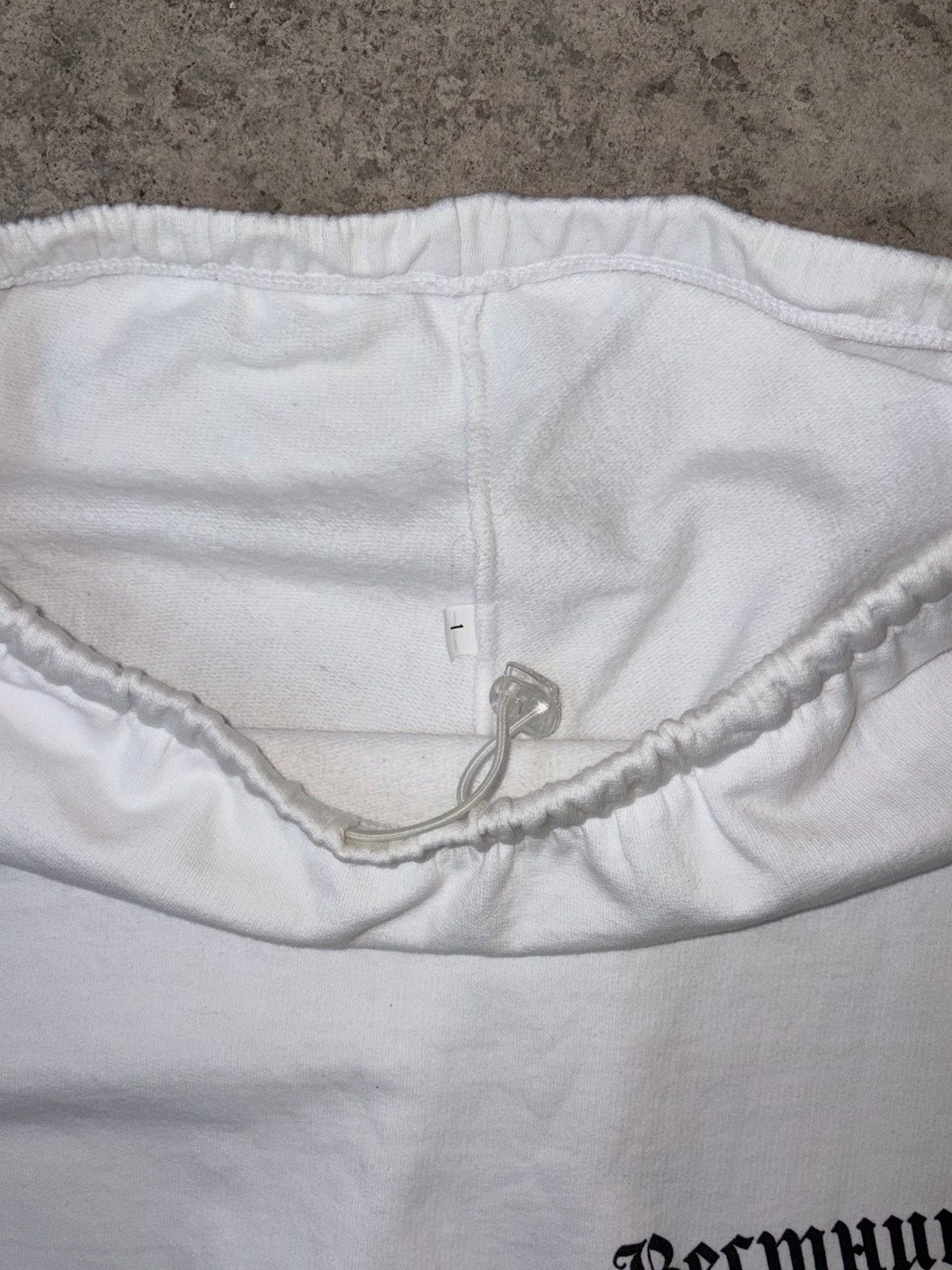 Yeezy YZY Gosha SP-06 White Sweatpants Size US 32 / EU 48 - 3 Thumbnail