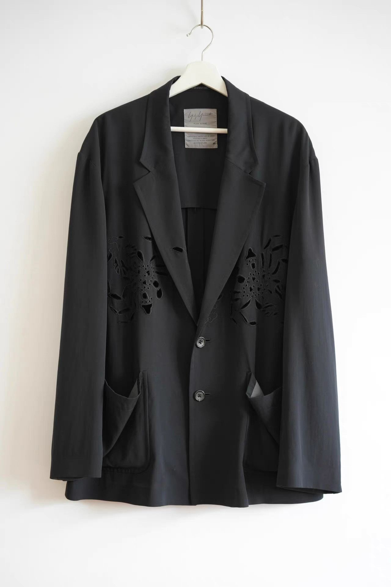 Yohji Yamamoto Yohji Yamamoto 96ss "Flower and Boy" Crab Cutout Blazer K4 Size US M / EU 48-50 / 2 - 1 Thumbnail