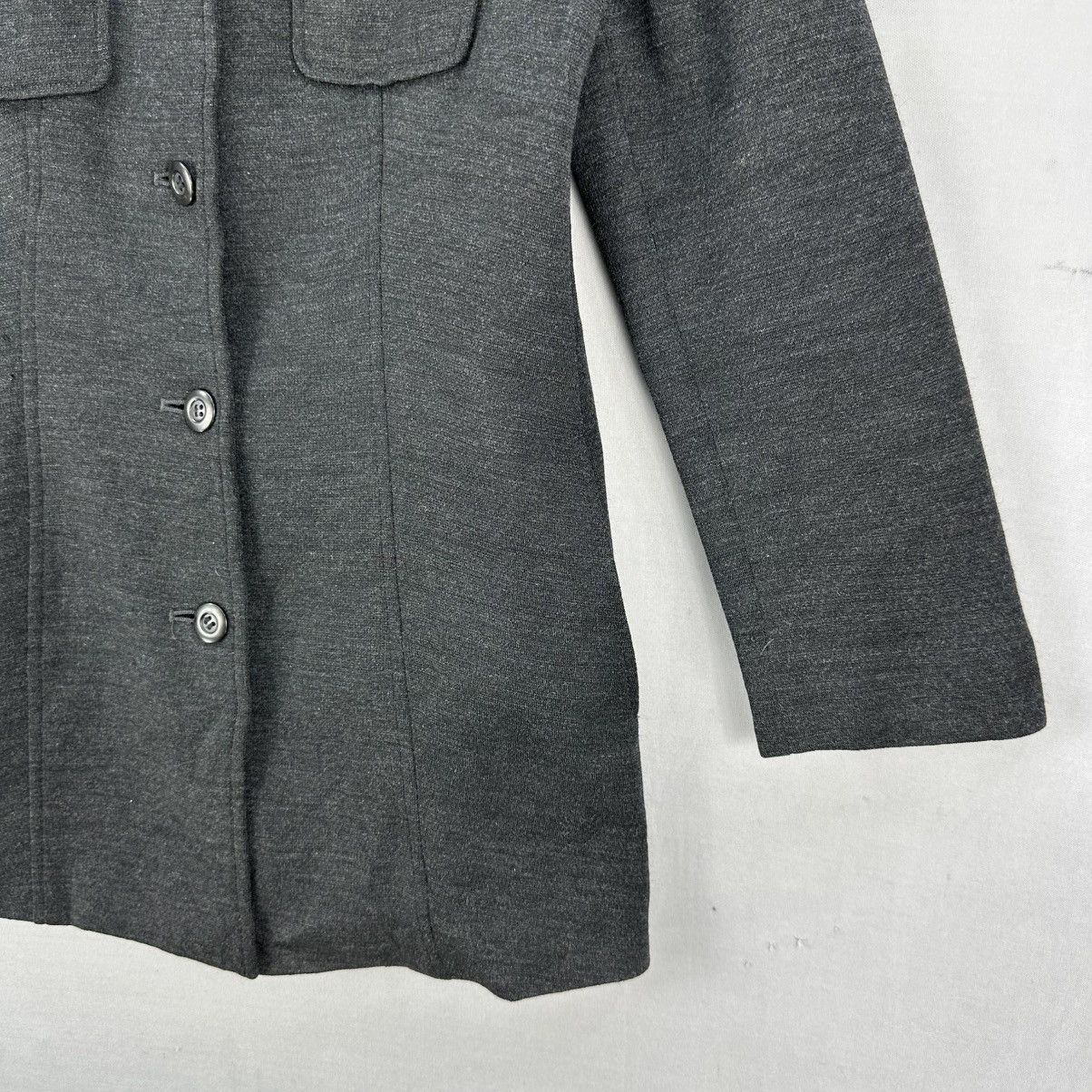 Michel Klein Vintage 80's Michel Klein Archive Wool Jacket for Ladies Size XXS / US 00 / IT 34 - 3 Thumbnail