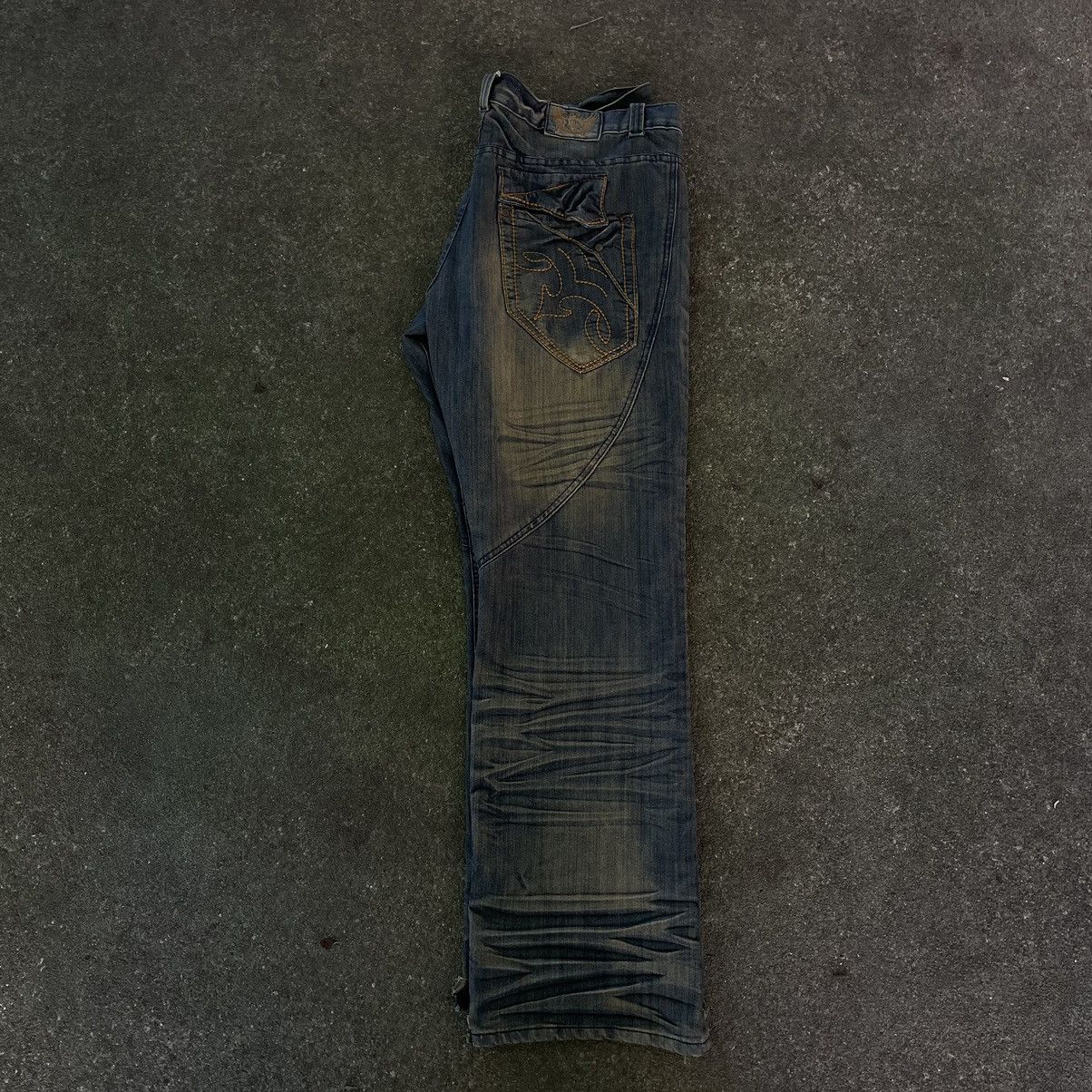 Japanese Brand × Vintage Vintage Y2k Denim Jeans Size US 40 / EU 56 - 2 Thumbnail