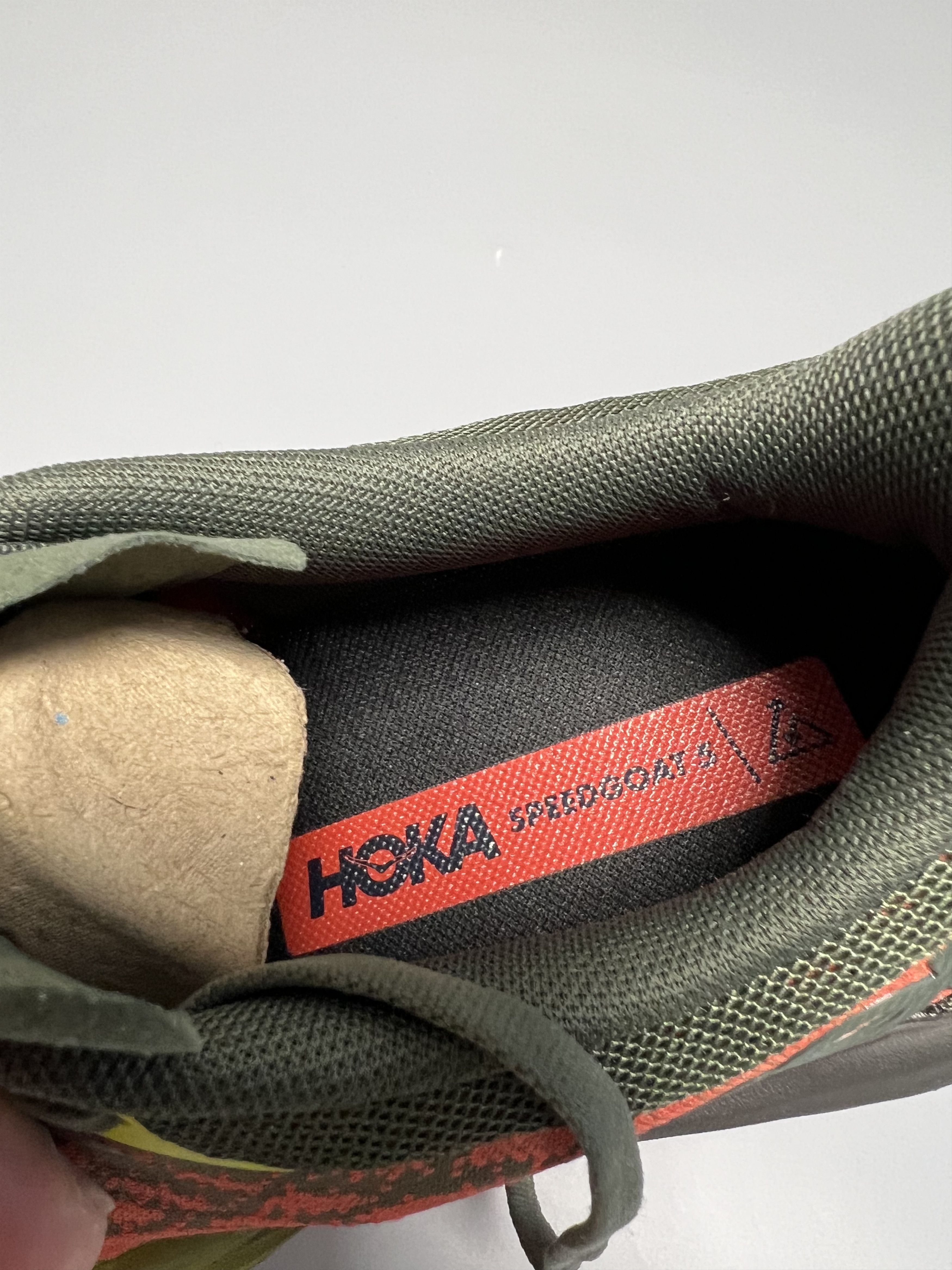 Hoka 9D Hoka One One Speedgoat 5 Trail Running Shoes 1123157-TFST Size US 9 / EU 42 - 15 Thumbnail