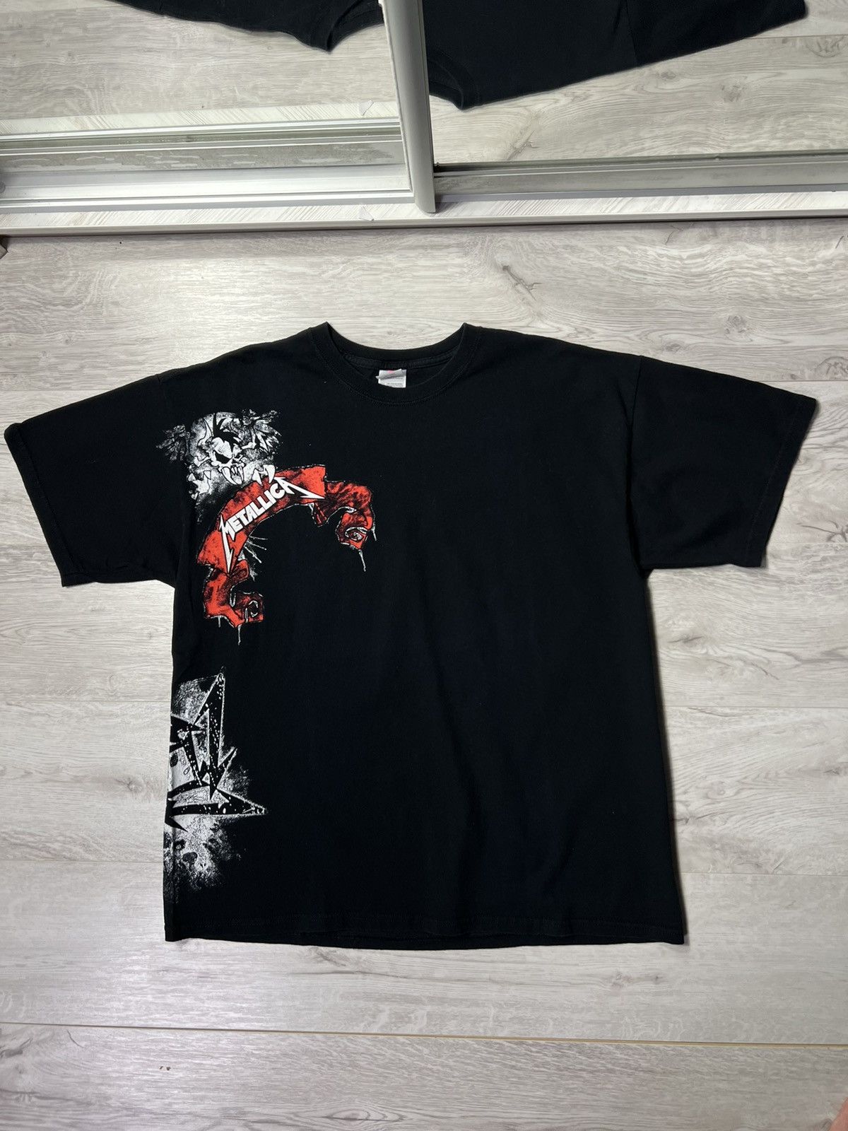 Vintage Vintage Metallica Rock T-Shirt Big Logo Band Tee Size XL Size US XL / EU 56 / 4 - 1 Thumbnail