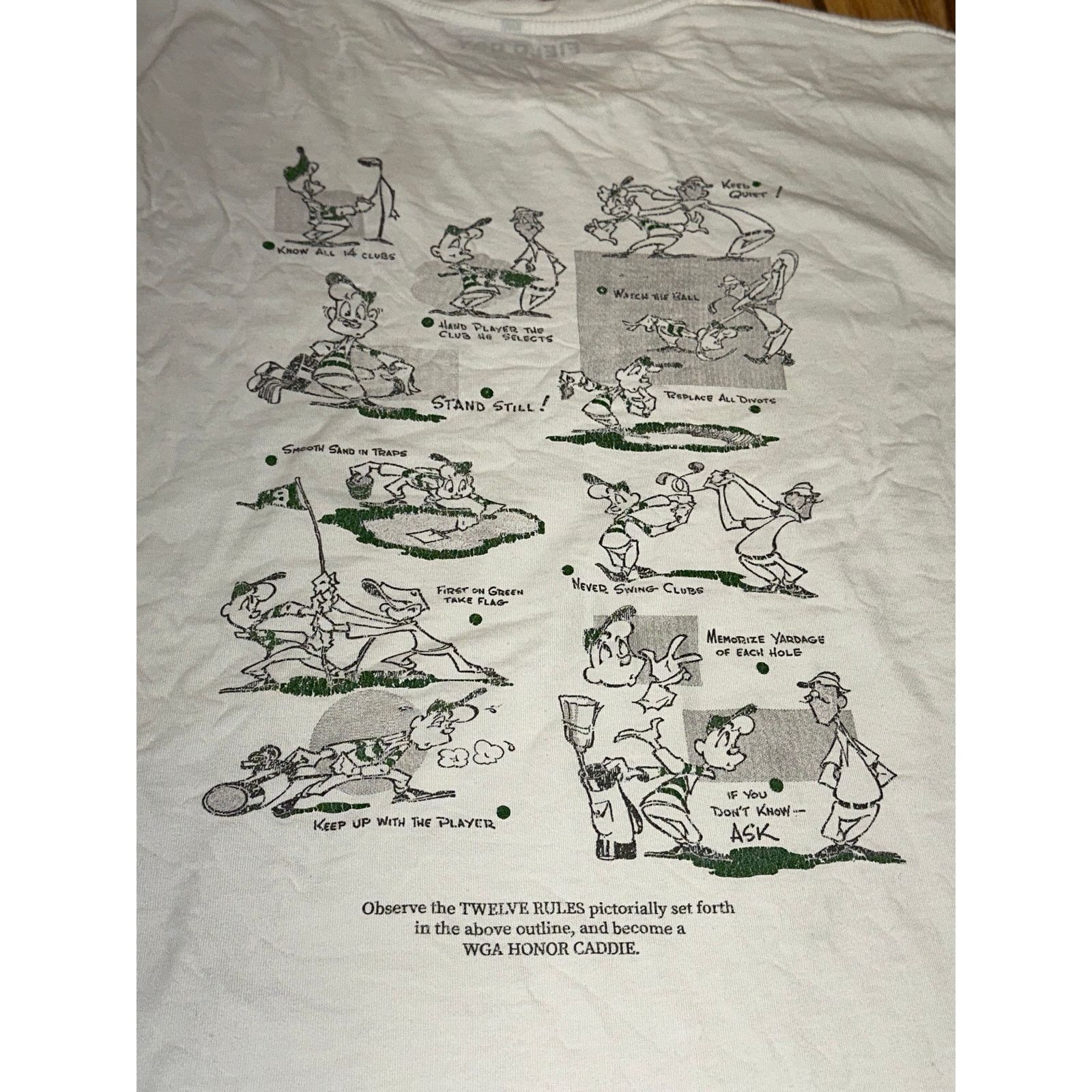 & Other Stories Vint Observe the 12 Rules..become a WGA Honor caddie size L Size US L / EU 52-54 / 3 - 9 Thumbnail