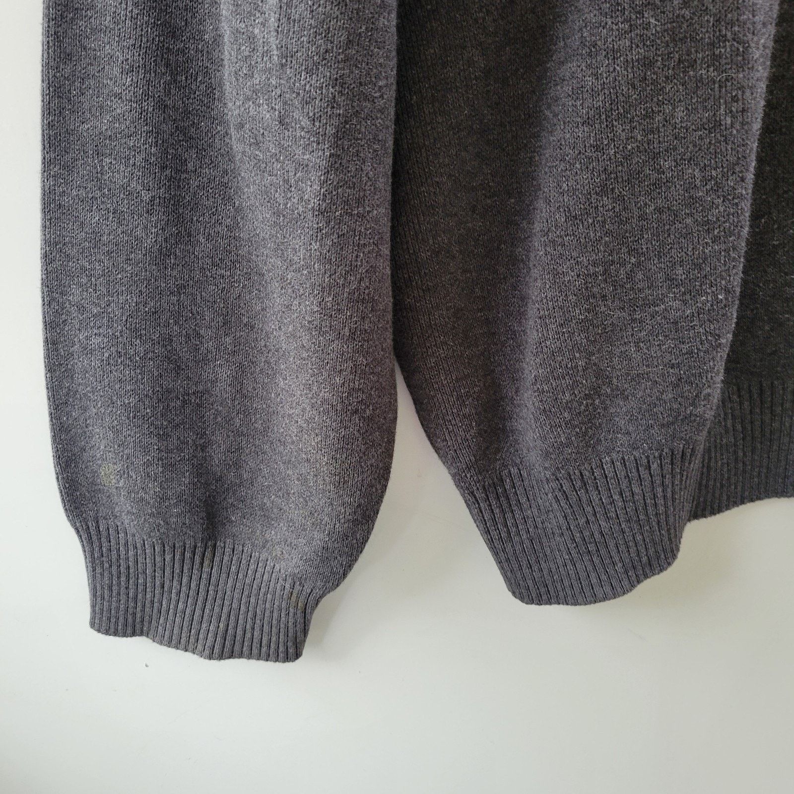 Alex Cannon Alex Cannon Mens Sweater Size XL Gray Silk Cashmere Blend Size US XL / EU 56 / 4 - 8 Thumbnail