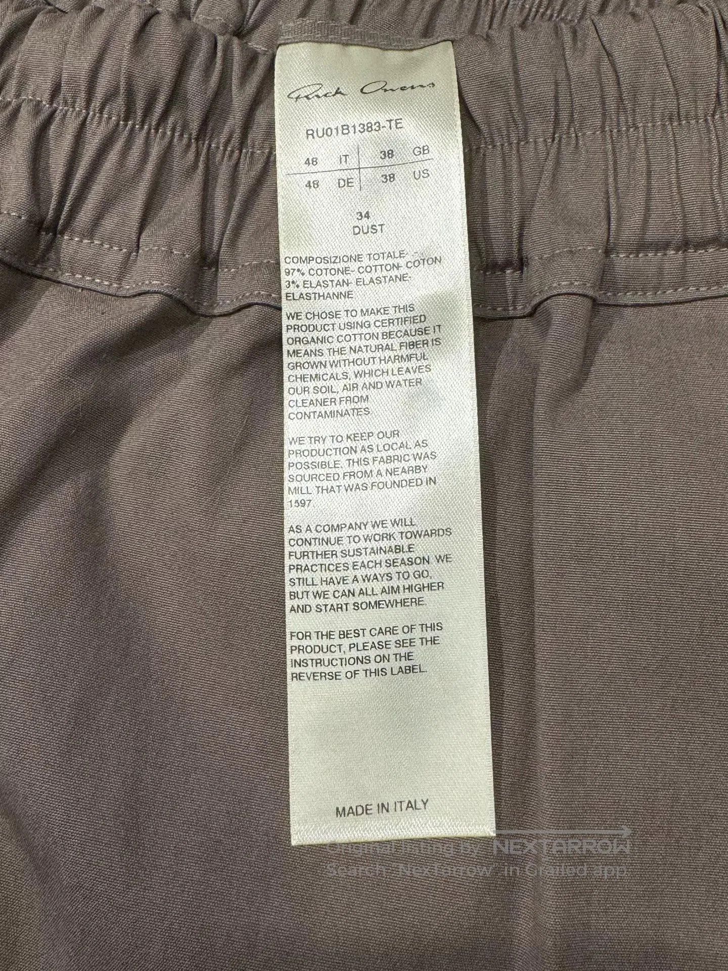 Rick Owens rick owens ro gap shorts in cotton. Size US 36 / EU 52 - 4 Thumbnail