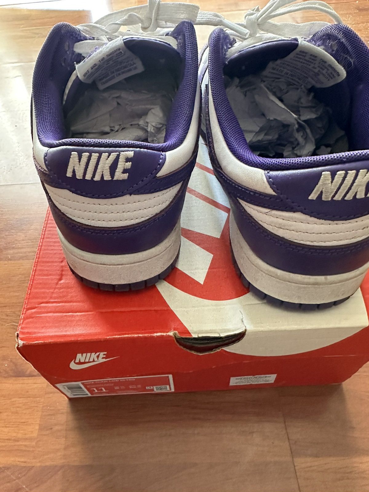 Nike Nike Dunk Low Size US 11 / EU 44 - 3 Thumbnail