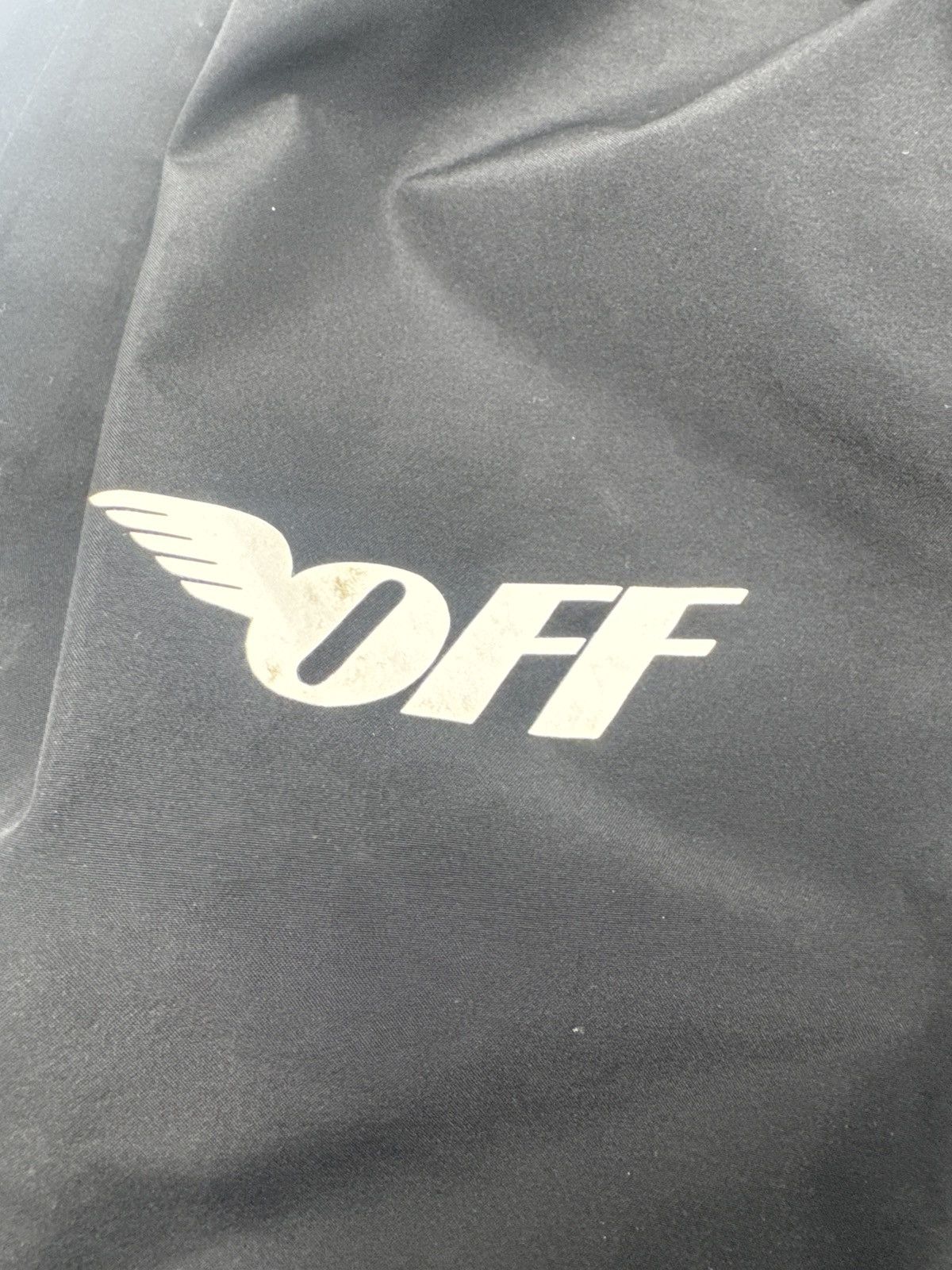 OFF-WHITE 18AW GORE-TEX TRACK PANTS
