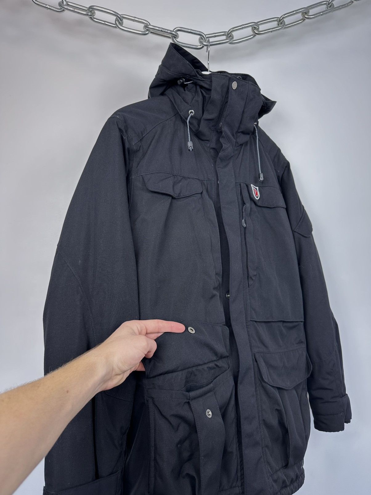 Fjallraven Vintage Fjallraven Rare Gorpcore Hydratic Yupik Parka Jacket Size US S / EU 44-46 / 1 - 11 Thumbnail