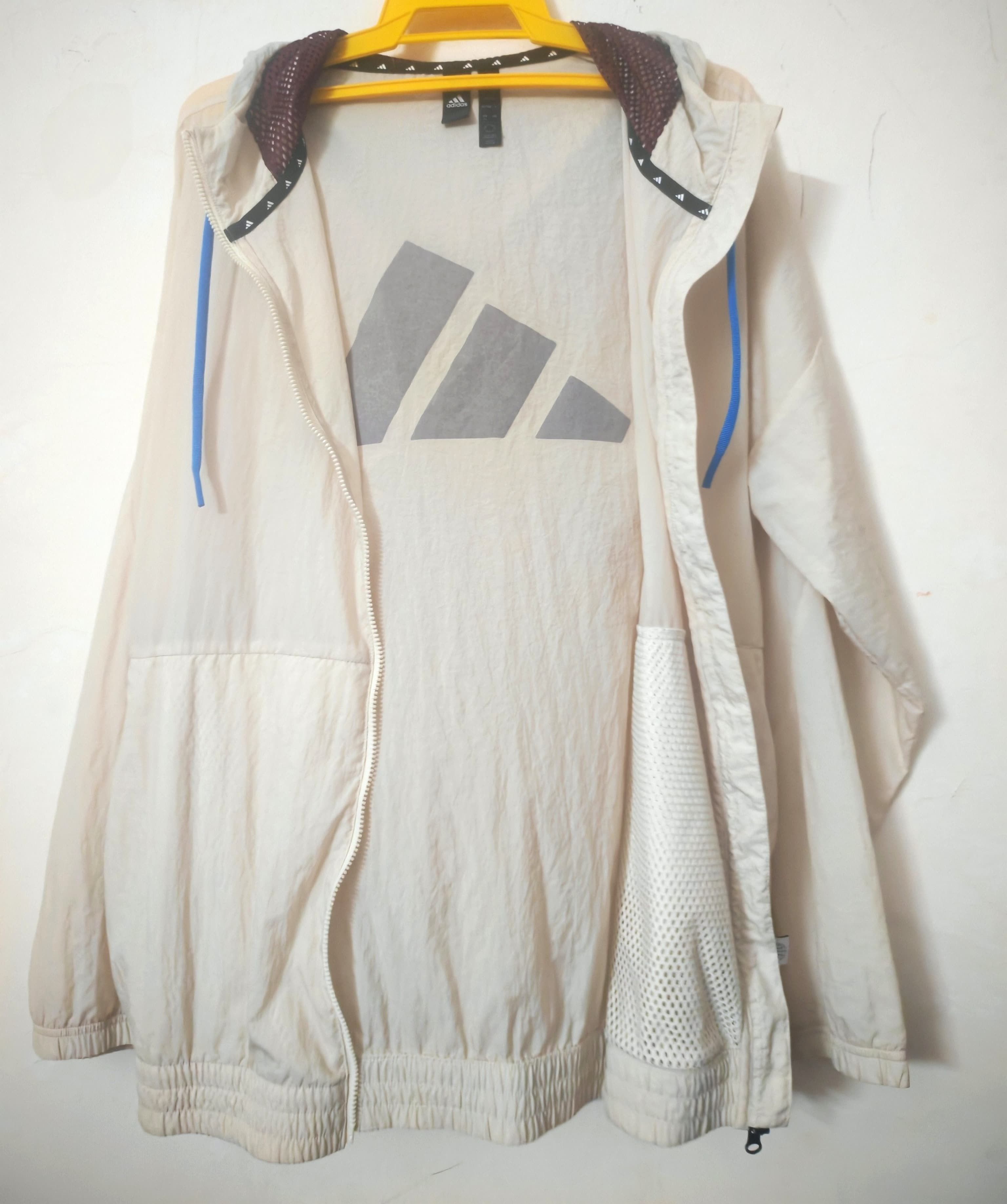 Adidas Adidas Oversized Big Logo Windbreaker Size US XXL / EU 58 / 5 - 3 Thumbnail