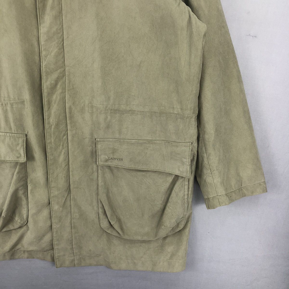 Lanvin Vintage 90’s Lanvin Zipper Parka Jacket Size US XL / EU 56 / 4 - 3 Thumbnail
