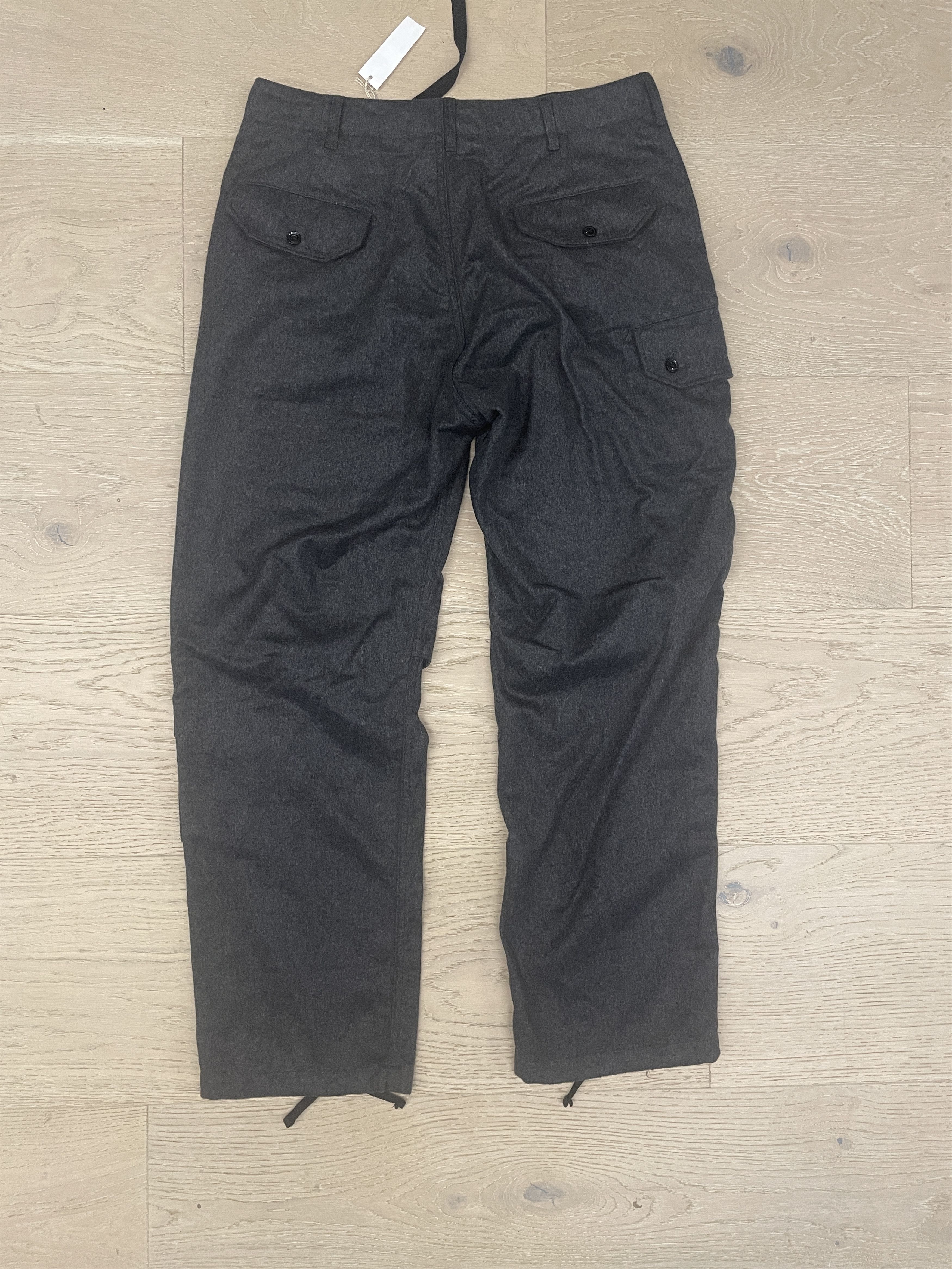 Engineered Garments Engineered Garments Gray Wool Flight Pants Medium Size US 34 / EU 50 - 9 Thumbnail