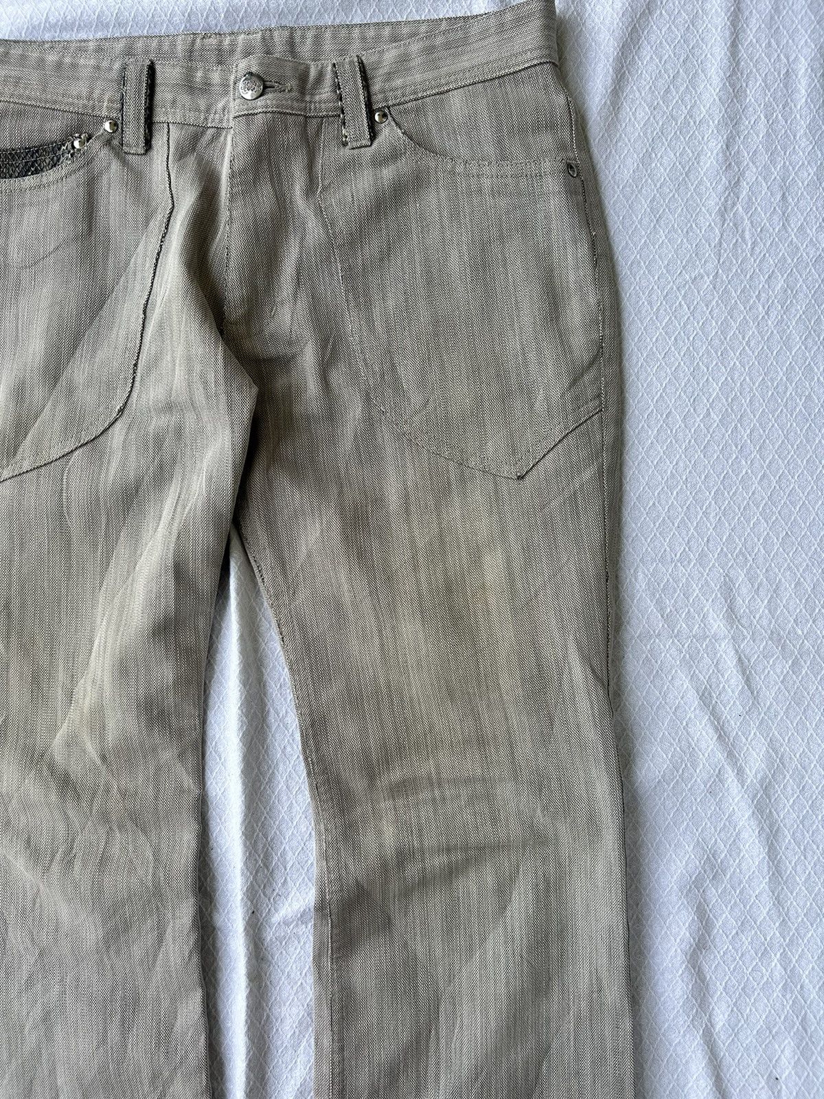 Hysteric Glamour 💸BINDINGOFFER💸Flared jeans snake skin takaiq Ifsixwasnine Size US 32 / EU 48 - 5 Thumbnail