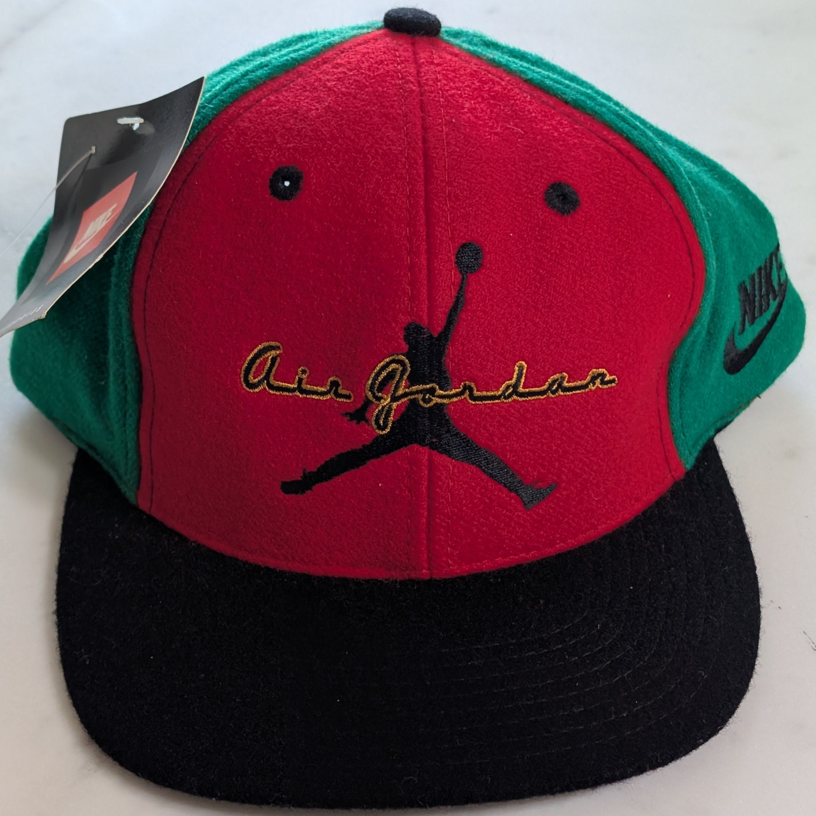 VINTAGE 90s NIKE Jordan’s Restaurant CAP Nike Air Jordan Vintage Jumpman Snapback Cap Hat - Michael