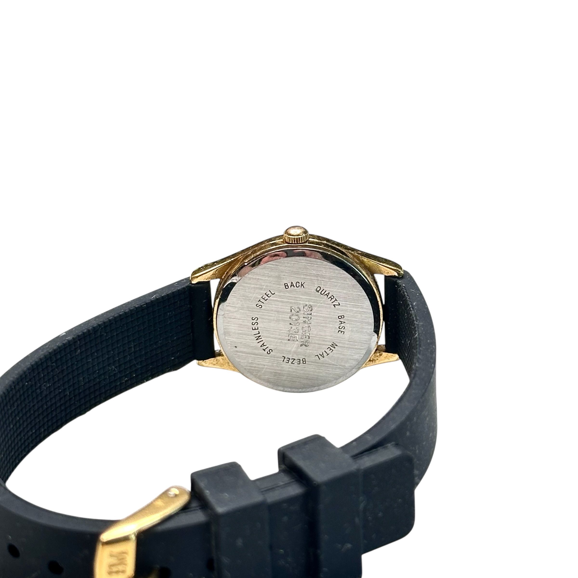 Vintage Singer Clock Rubber Watches Size ONE SIZE - 3 Thumbnail