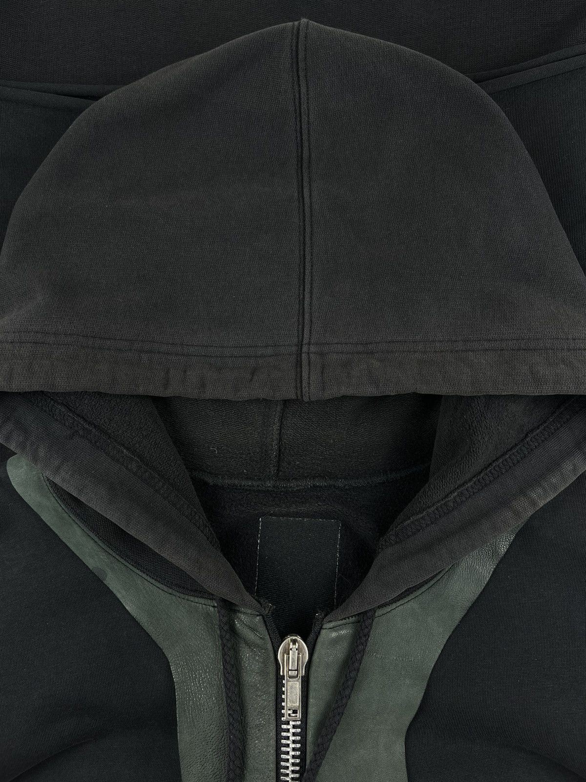 Rick Owens × Rick Owens Drkshdw × Vintage Rick Owens SLAB Layered Bondage Hoodie Size US M / EU 48-50 / 2 - 3 Thumbnail